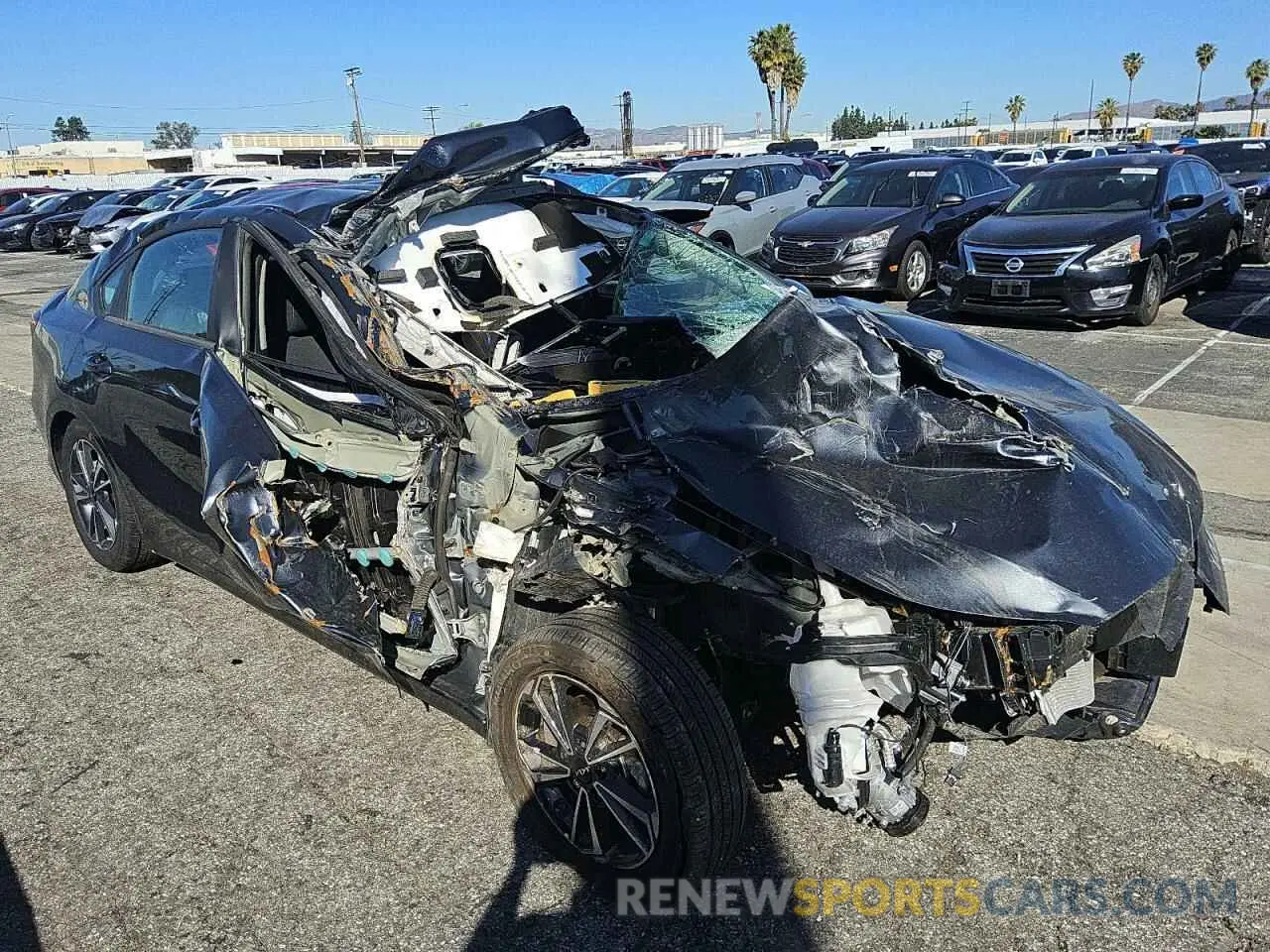 4 Photograph of a damaged car 3KPF24ADXRE726949 KIA FORTE 2024