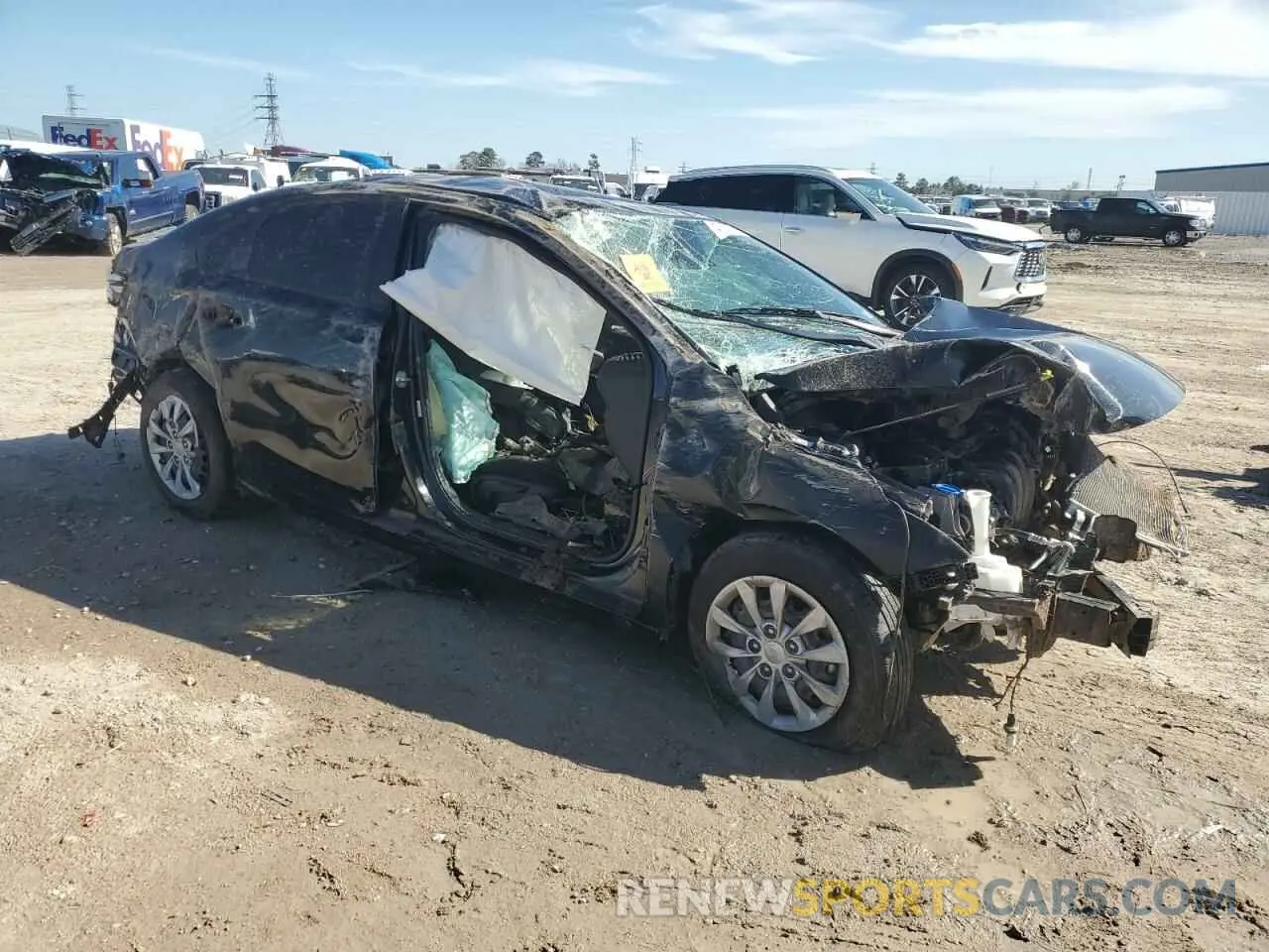 4 Photograph of a damaged car 3KPF24ADXRE766903 KIA FORTE 2024