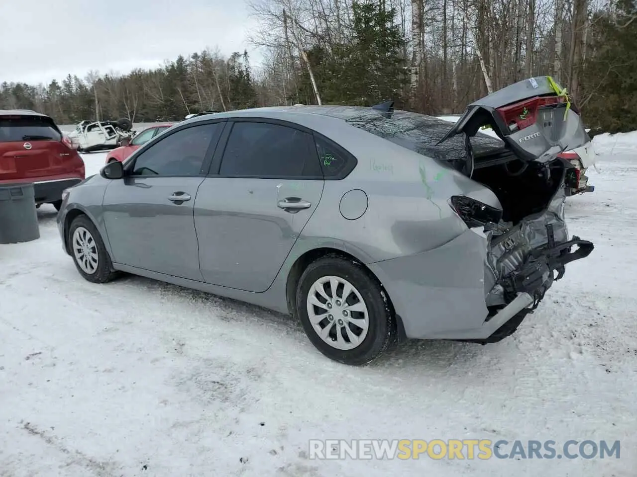 2 Photograph of a damaged car 3KPF24ADXRE768263 KIA FORTE 2024