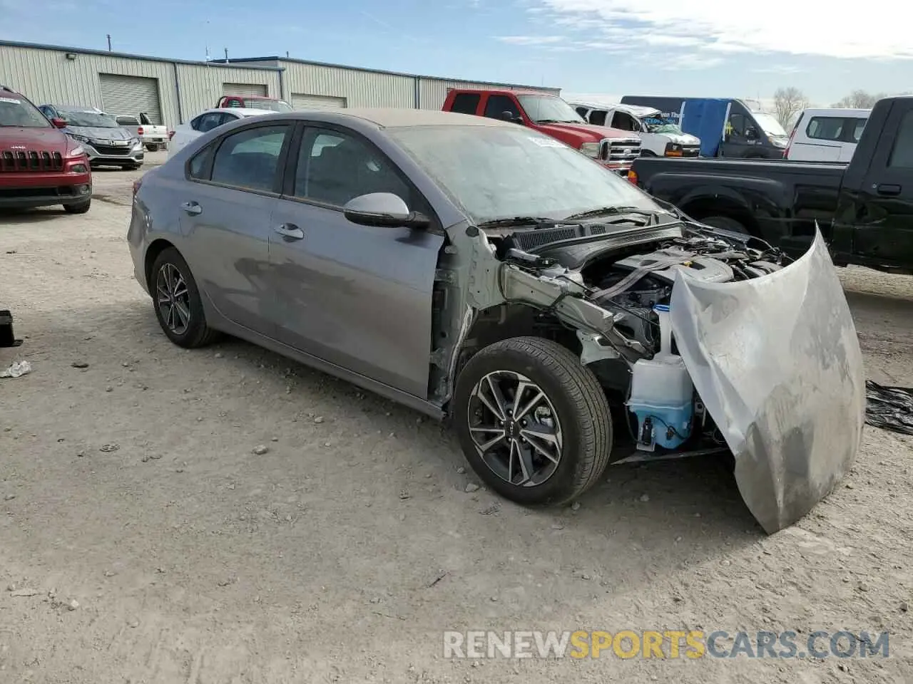 4 Фотография поврежденного автомобиля 3KPF24ADXRE778324 KIA FORTE 2024