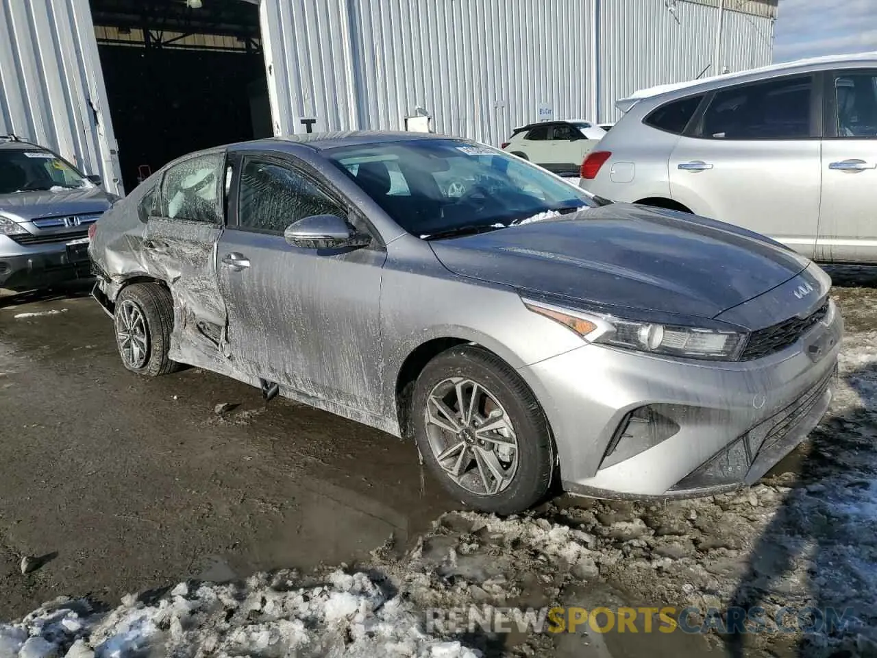 4 Photograph of a damaged car 3KPF24ADXRE779778 KIA FORTE 2024