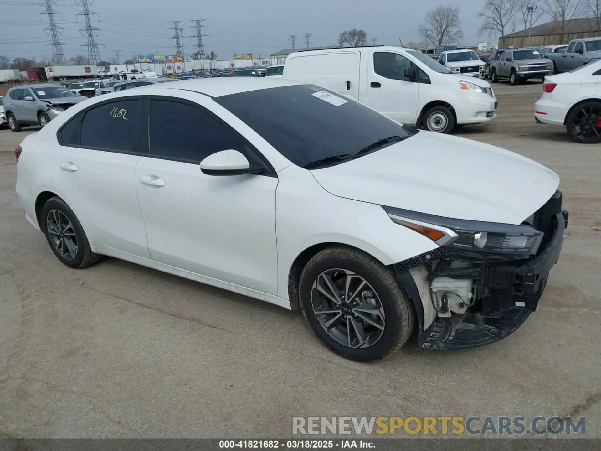 1 Photograph of a damaged car 3KPF24ADXRE784060 KIA FORTE 2024