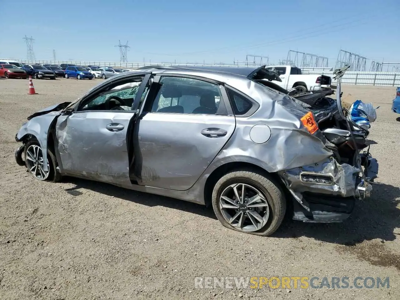 2 Photograph of a damaged car 3KPF24ADXRE785760 KIA FORTE 2024