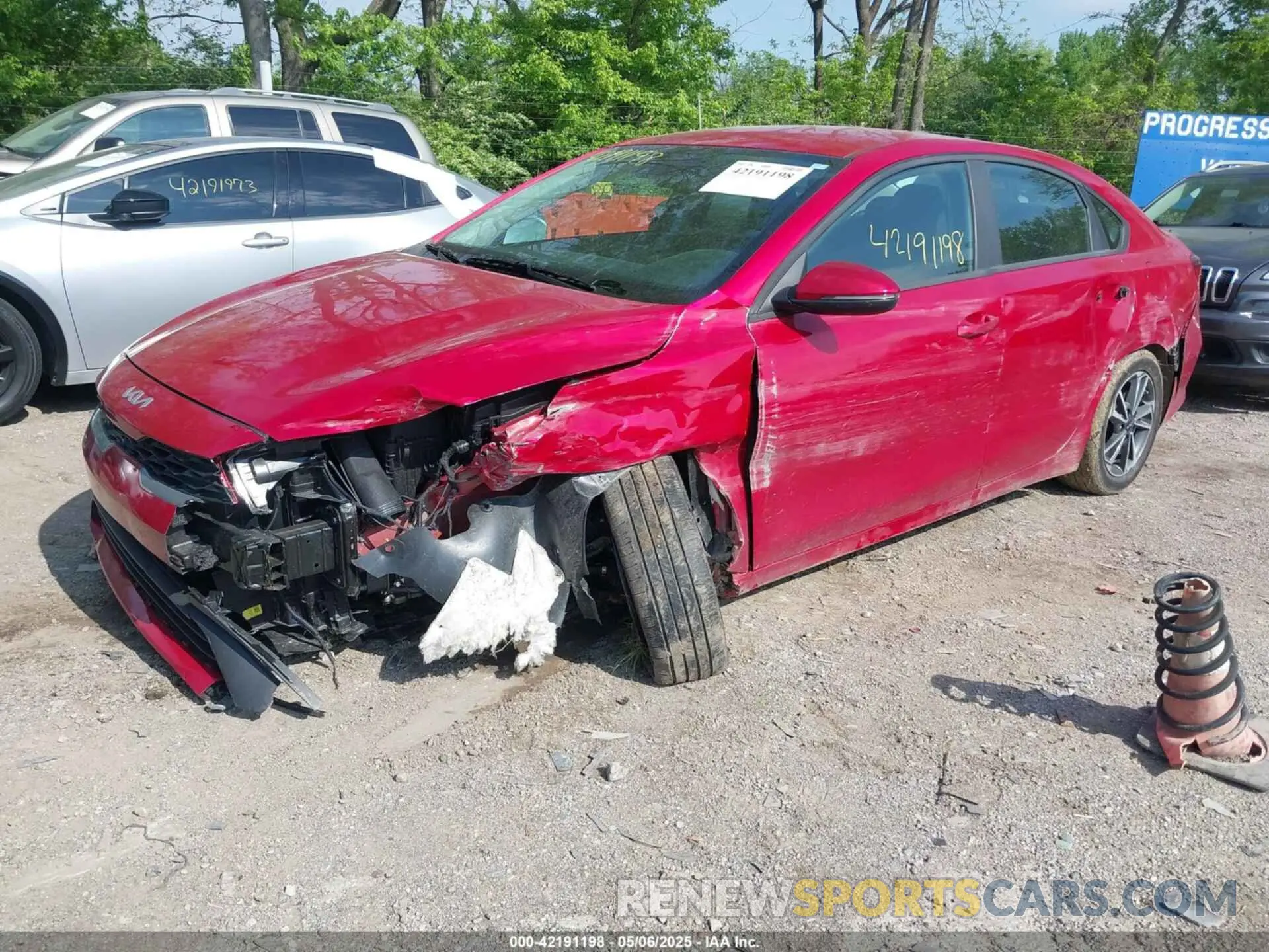 6 Фотография поврежденного автомобиля 3KPF24ADXRE821351 KIA FORTE 2024