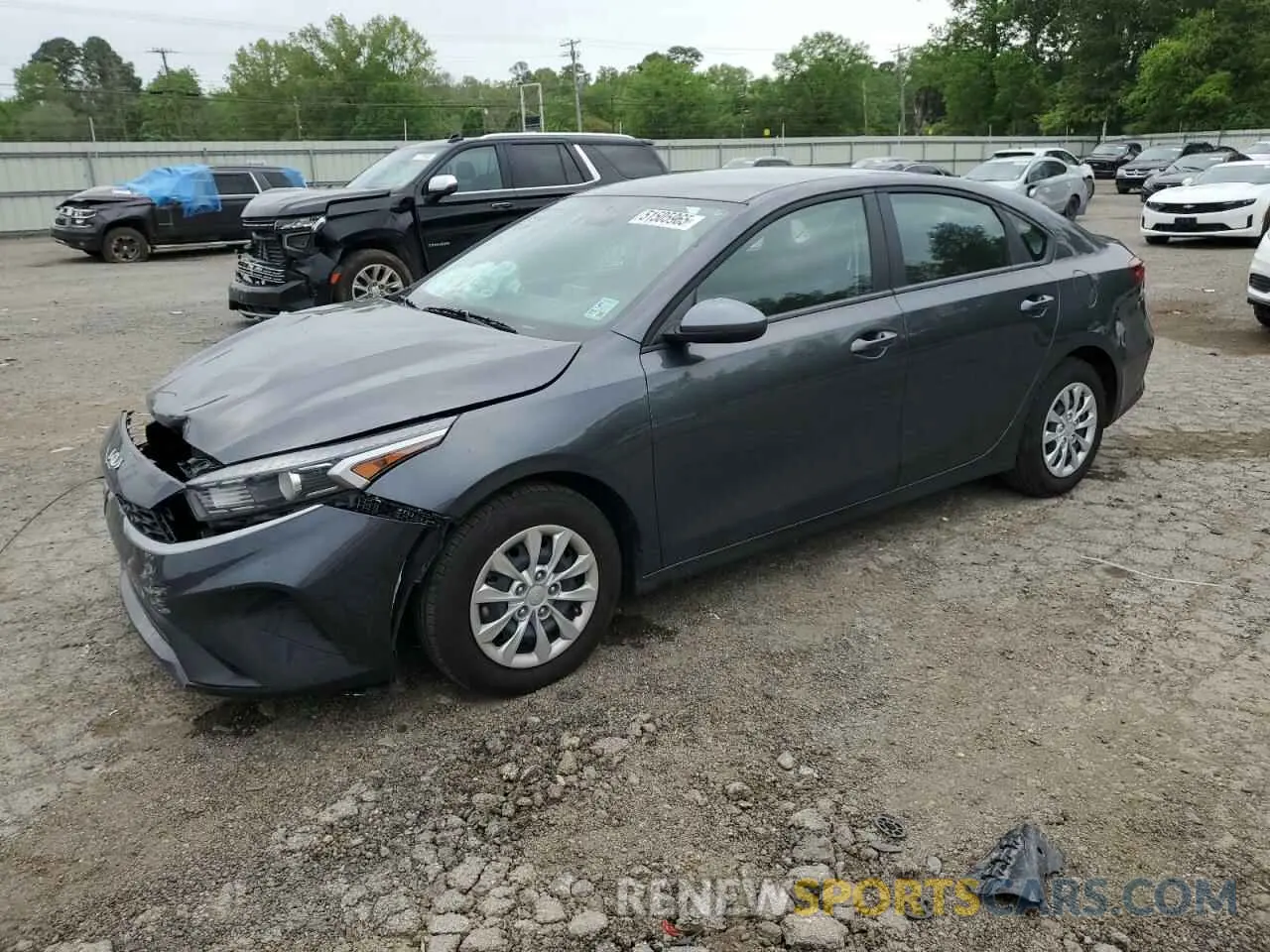 1 Photograph of a damaged car 3KPF24ADXRE823052 KIA FORTE 2024