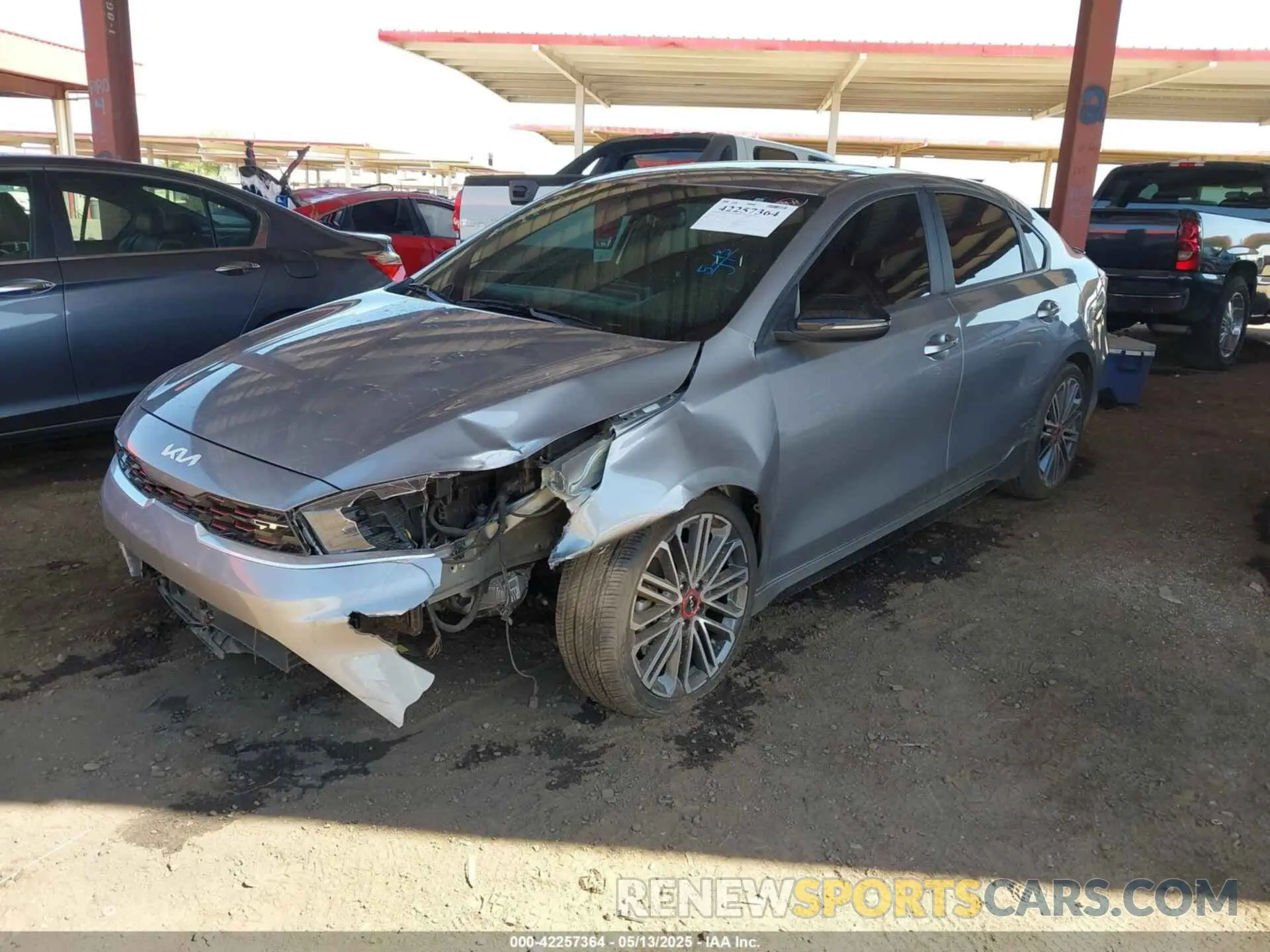 2 Photograph of a damaged car 3KPF44AC2RE707104 KIA FORTE 2024