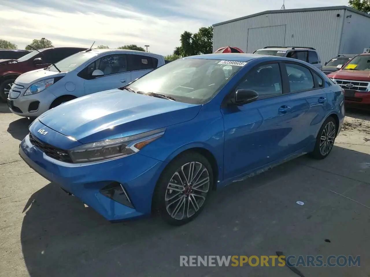 1 Photograph of a damaged car 3KPF44AC7RE735786 KIA FORTE 2024