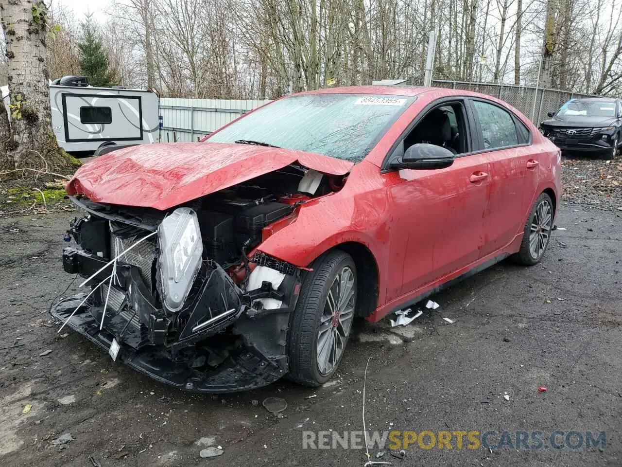 1 Photograph of a damaged car 3KPF44AC7RE797320 KIA FORTE 2024