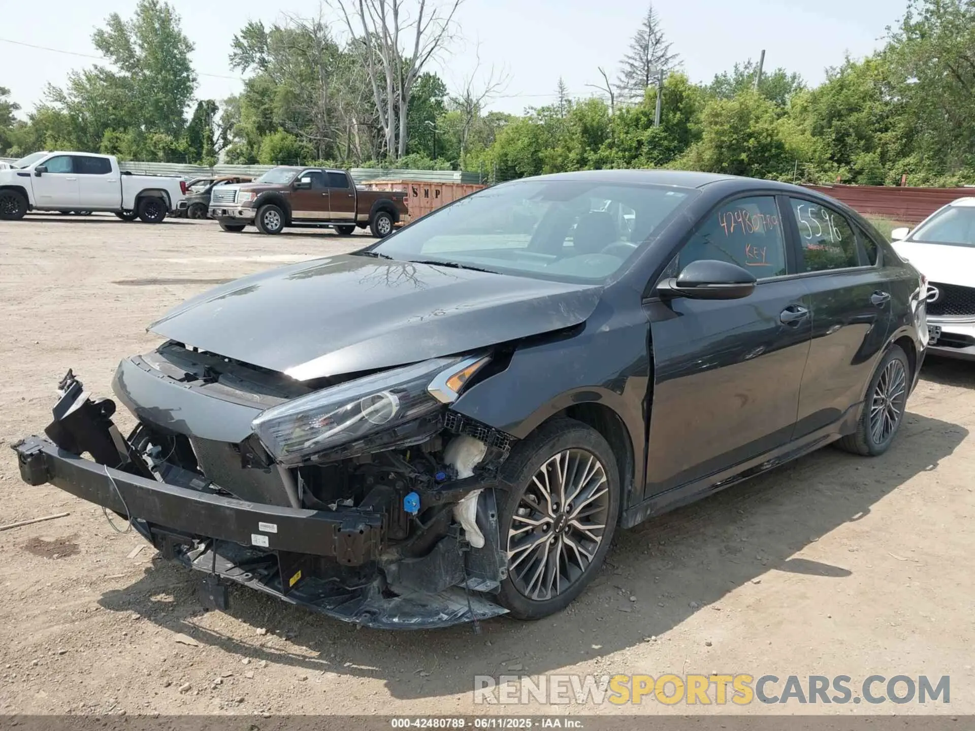 2 Photograph of a damaged car 3KPF54AD1RE835596 KIA FORTE 2024