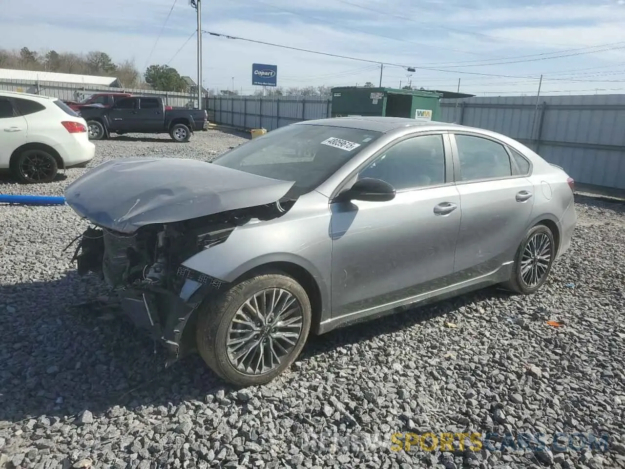 1 Photograph of a damaged car 3KPF54AD2RE743493 KIA FORTE 2024