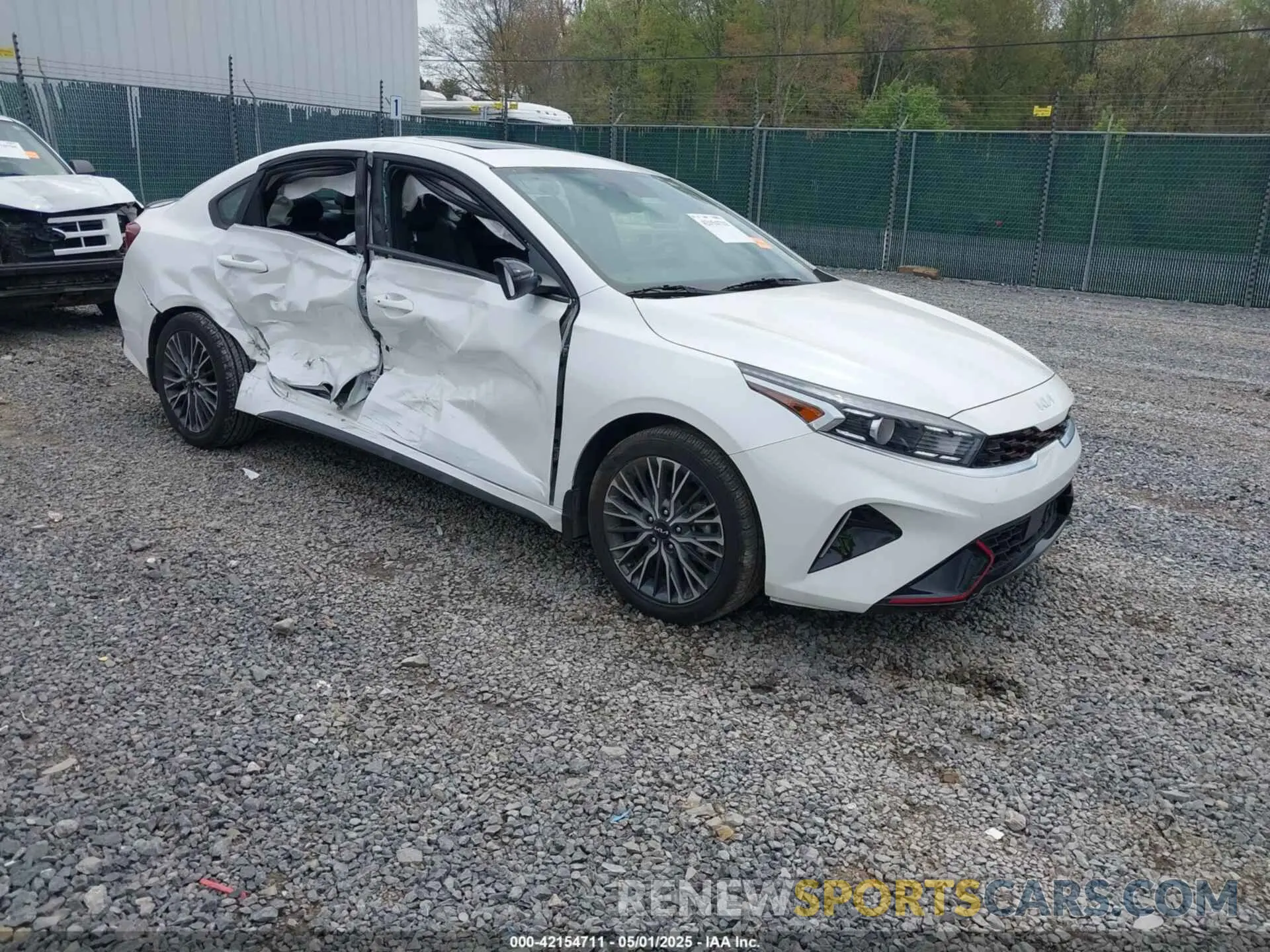 1 Photograph of a damaged car 3KPF54AD3RE701186 KIA FORTE 2024