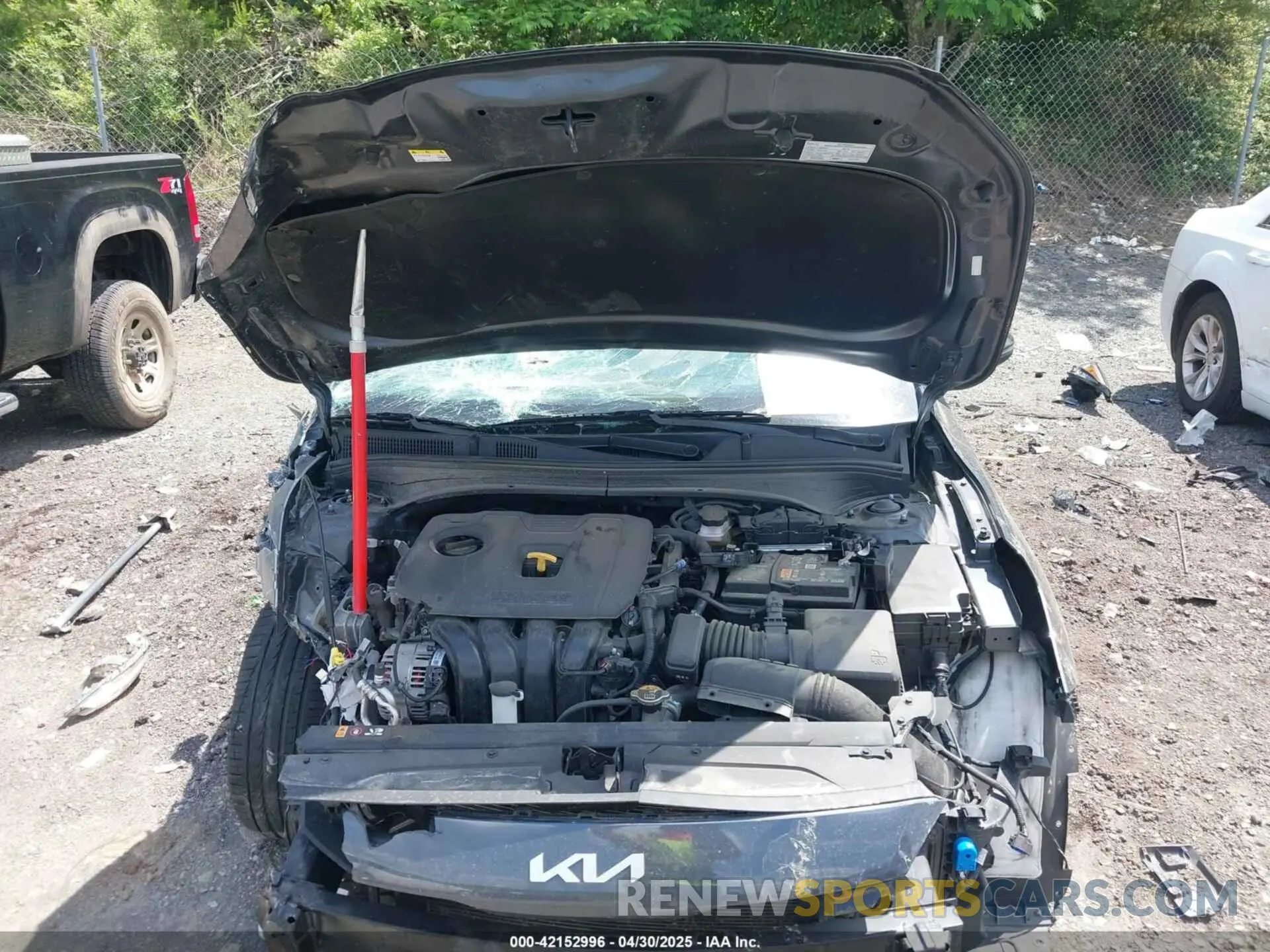 10 Photograph of a damaged car 3KPF54AD4RE713220 KIA FORTE 2024