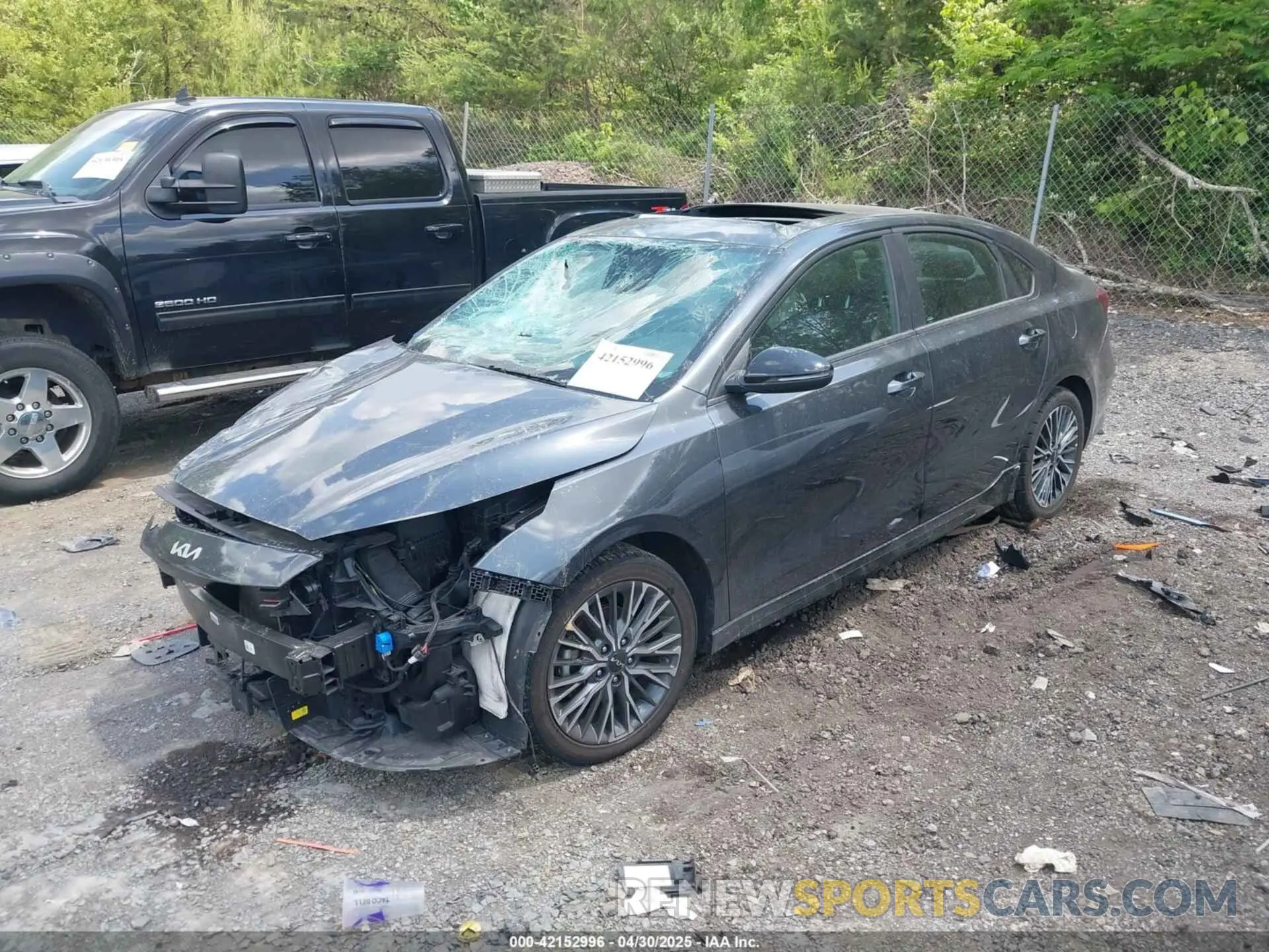 2 Photograph of a damaged car 3KPF54AD4RE713220 KIA FORTE 2024