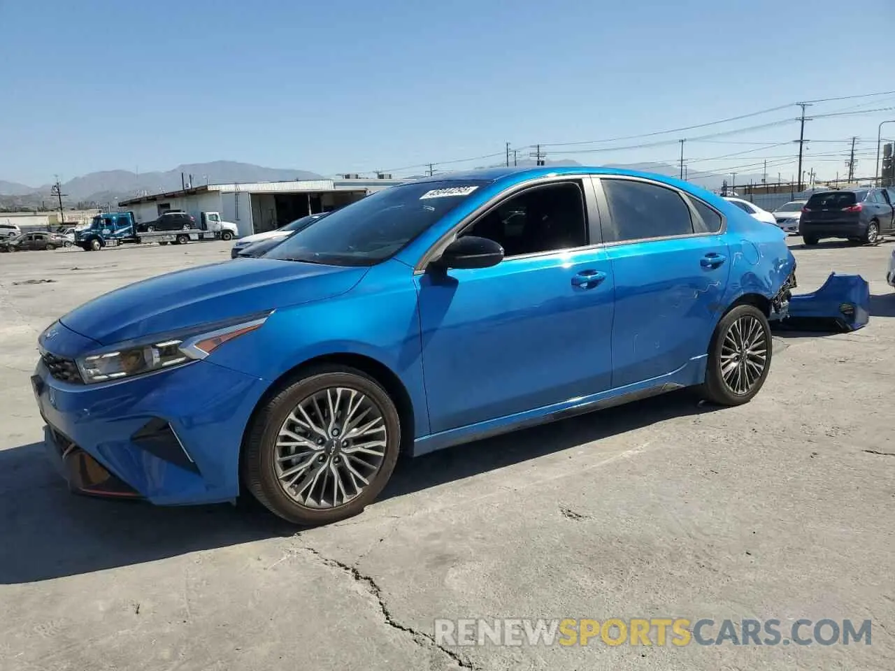 1 Photograph of a damaged car 3KPF54AD6RE737213 KIA FORTE 2024