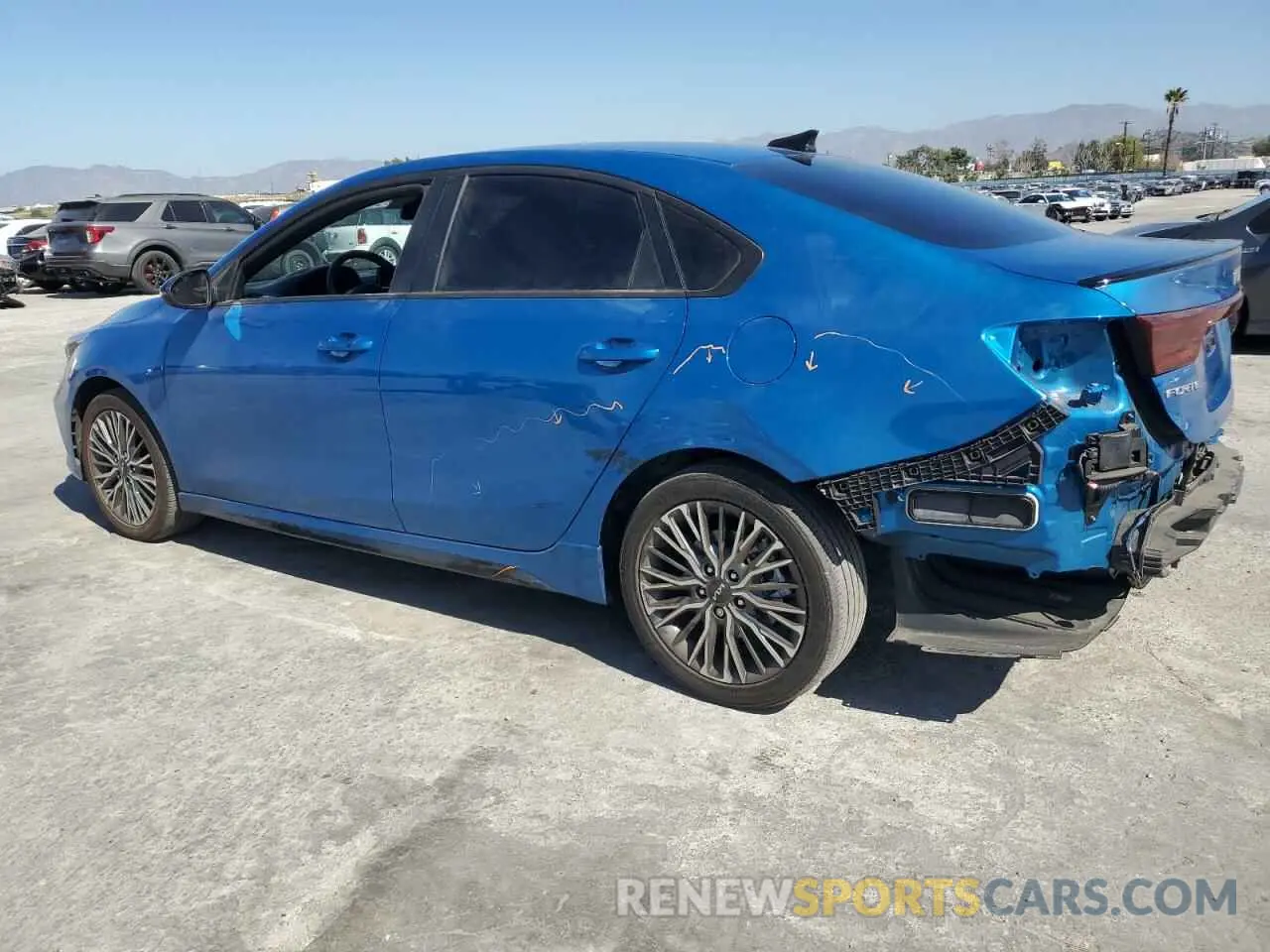 2 Photograph of a damaged car 3KPF54AD6RE737213 KIA FORTE 2024