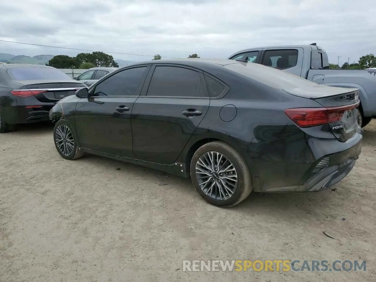 2 Photograph of a damaged car 3KPF54AD7RE693609 KIA FORTE 2024