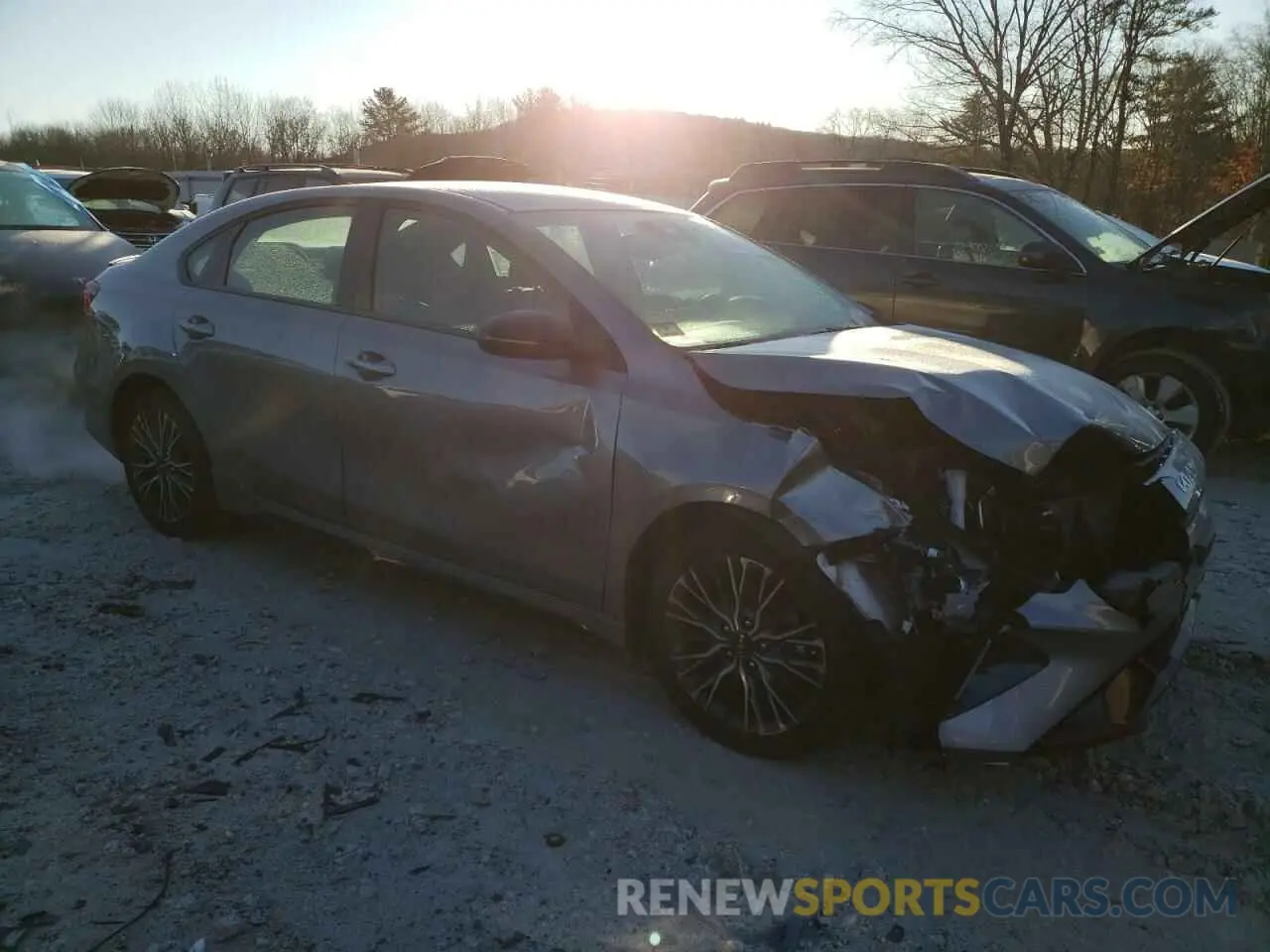 4 Photograph of a damaged car 3KPF54AD7RE746521 KIA FORTE 2024
