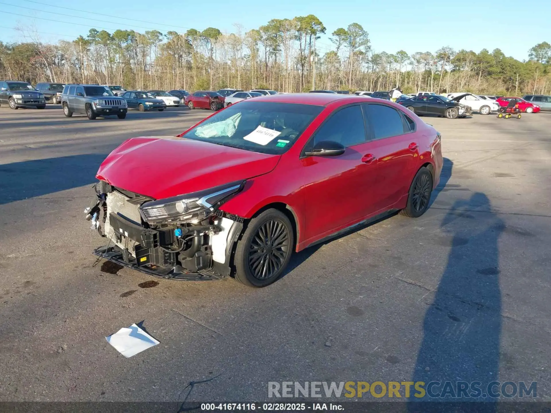 2 Photograph of a damaged car 3KPF54AD7RE770429 KIA FORTE 2024