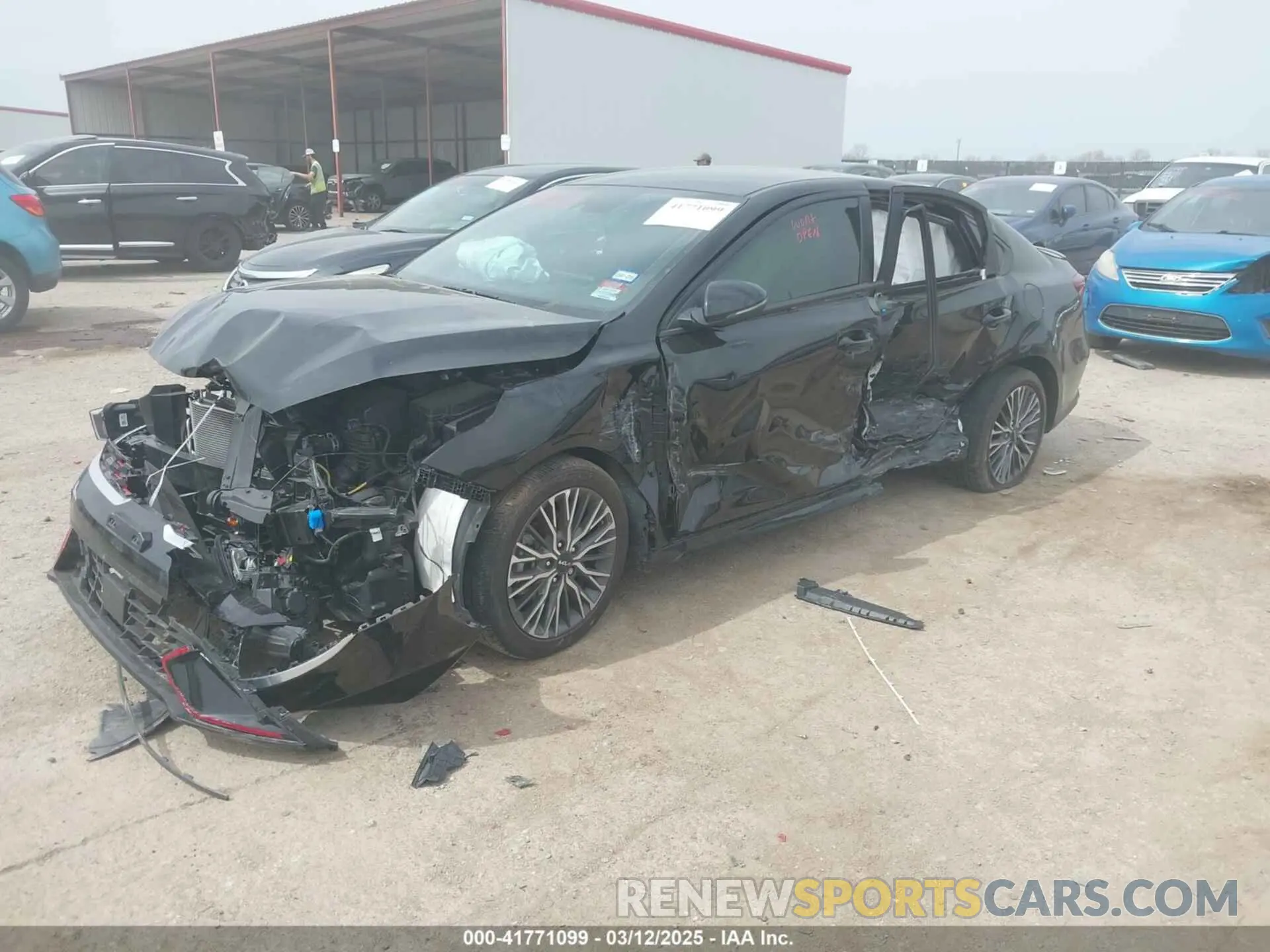 2 Photograph of a damaged car 3KPF54AD9RE820957 KIA FORTE 2024