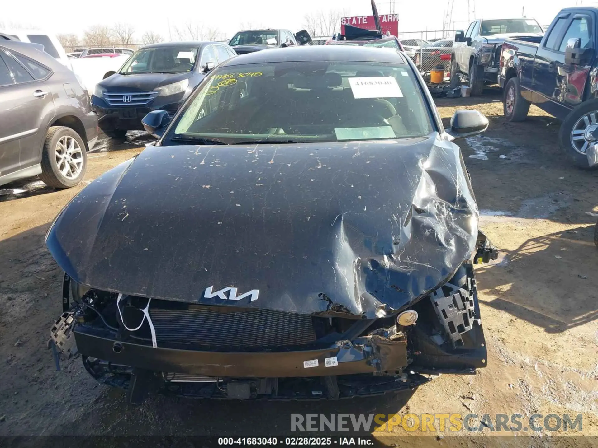 12 Photograph of a damaged car 3KPFT4DE0SE087701 KIA K4 2025