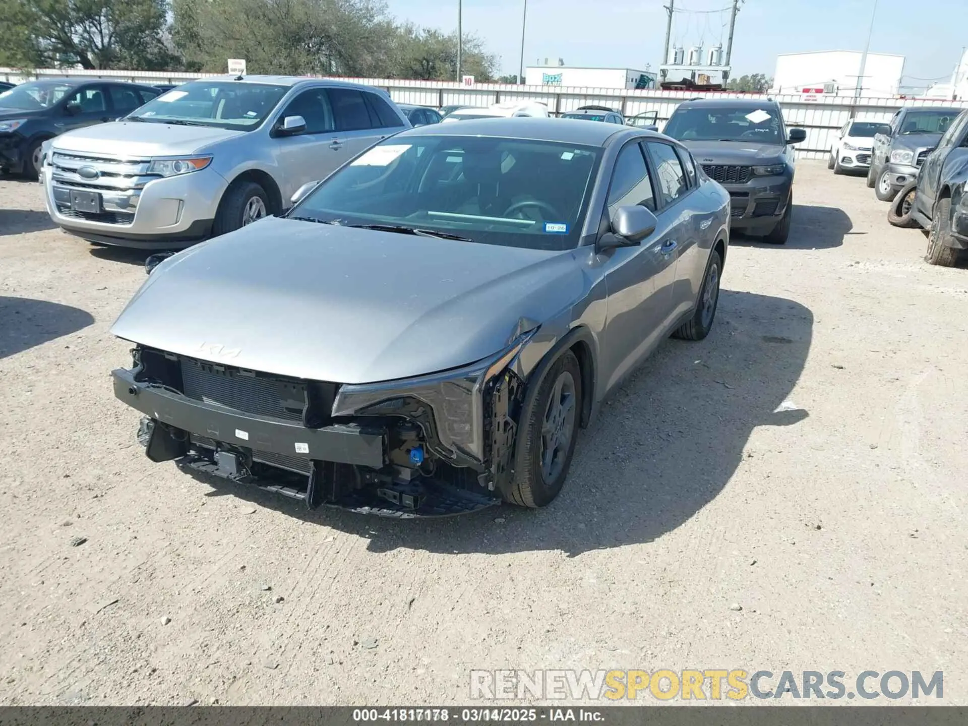 2 Photograph of a damaged car 3KPFT4DE6SE015837 KIA K4 2025