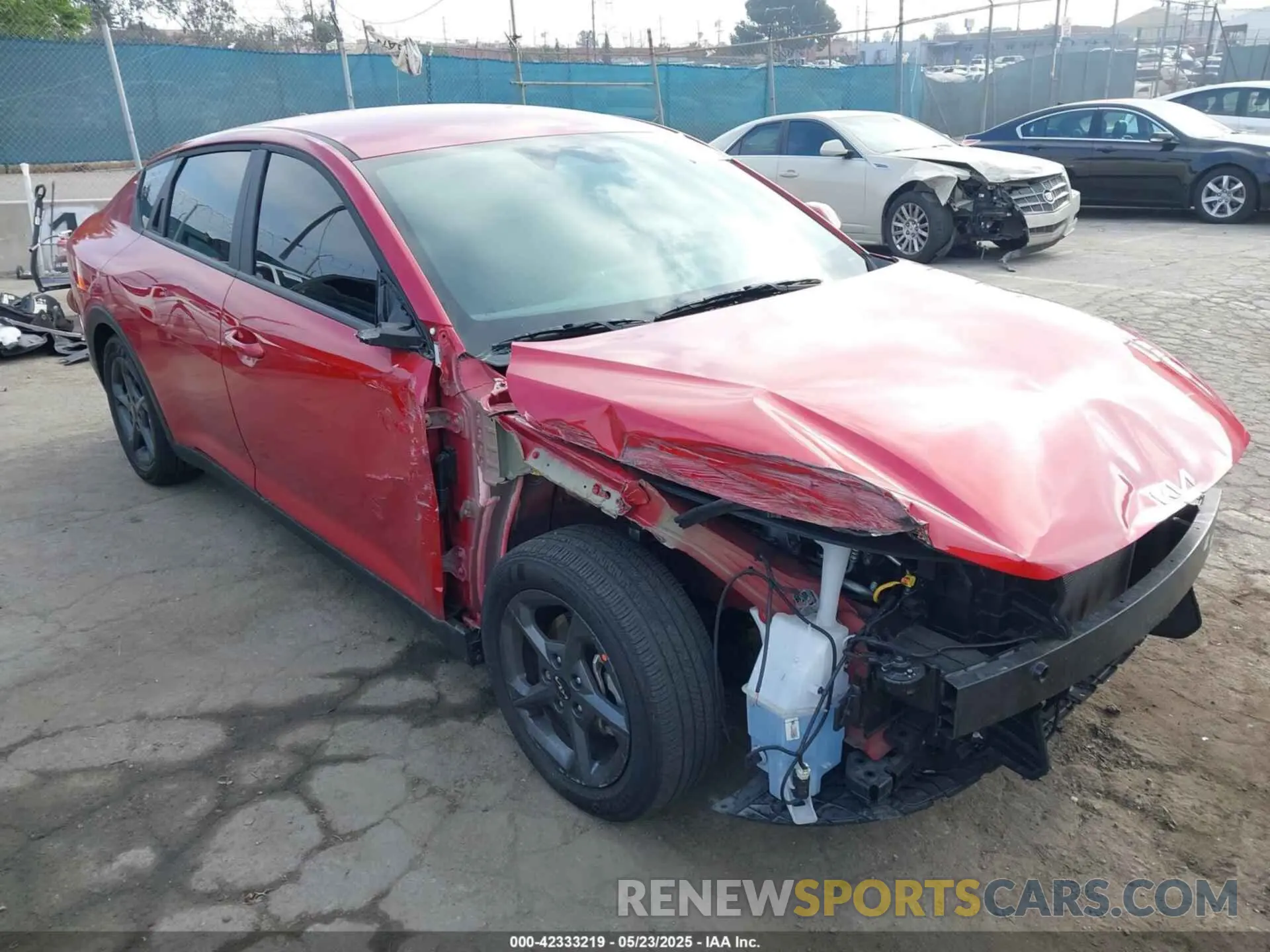 1 Photograph of a damaged car 3KPFT4DE8SE022546 KIA K4 2025