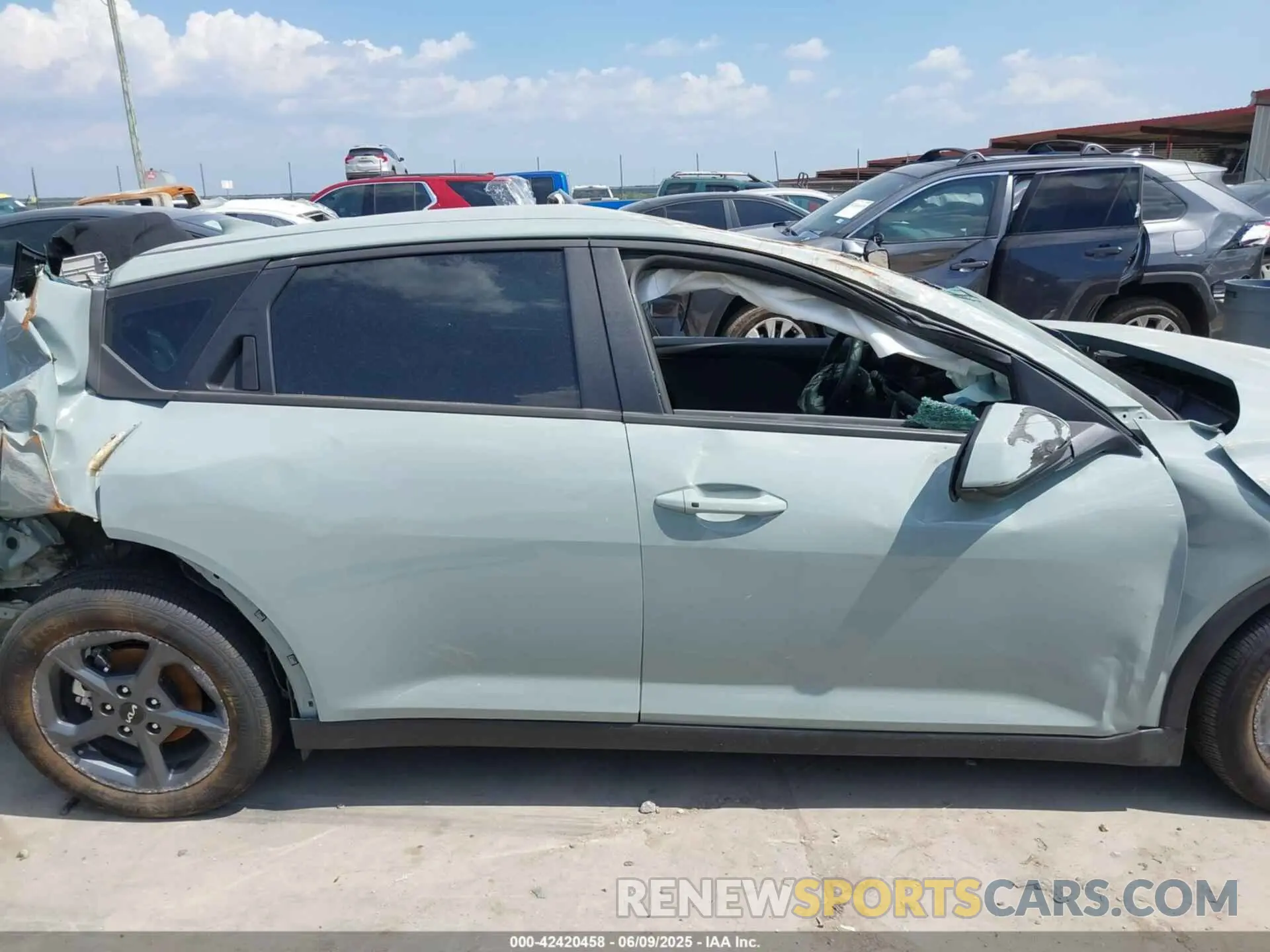 13 Photograph of a damaged car 3KPFT4DE8SE089955 KIA K4 2025