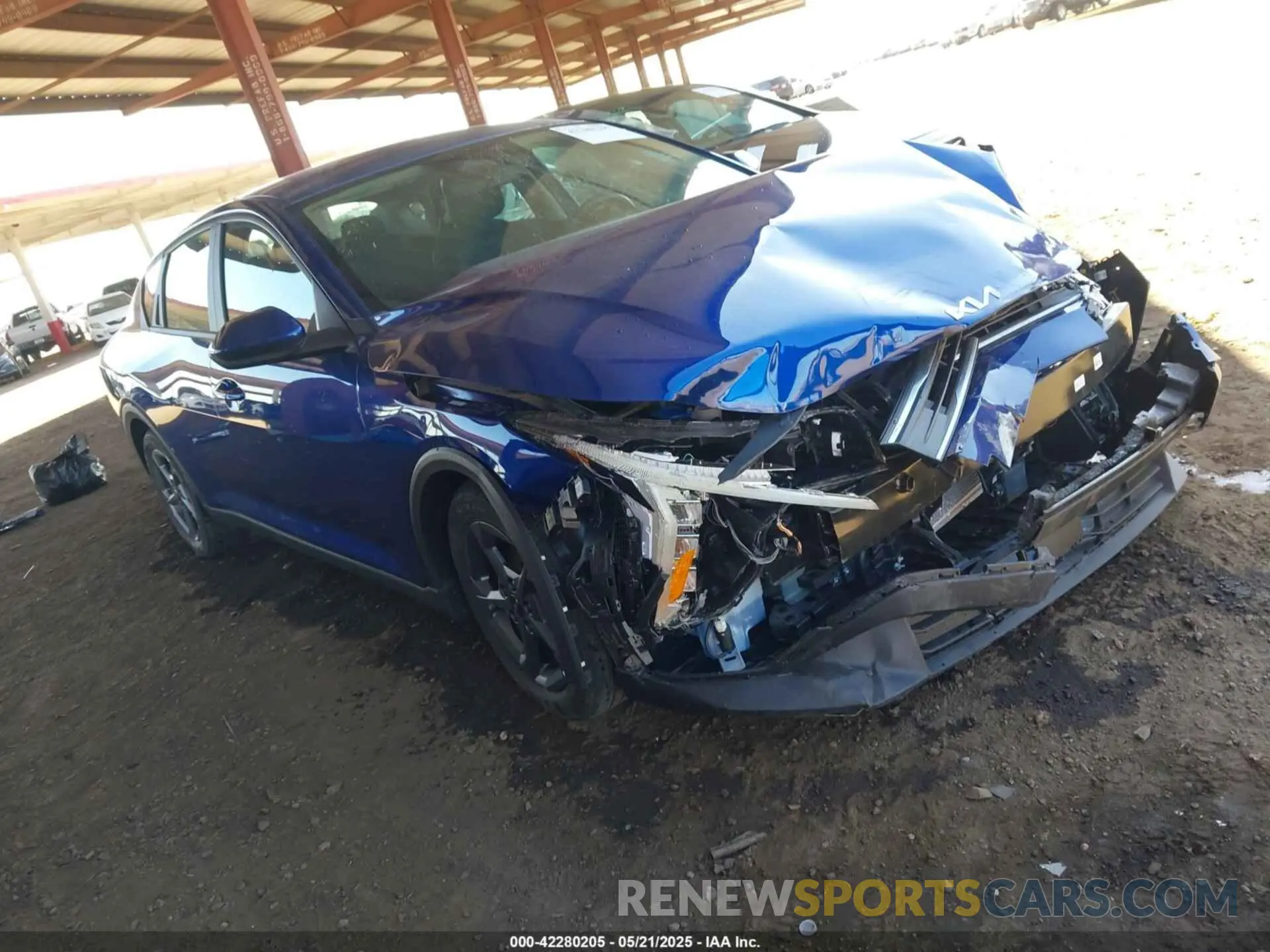 1 Photograph of a damaged car 3KPFT4DE9SE084702 KIA K4 2025
