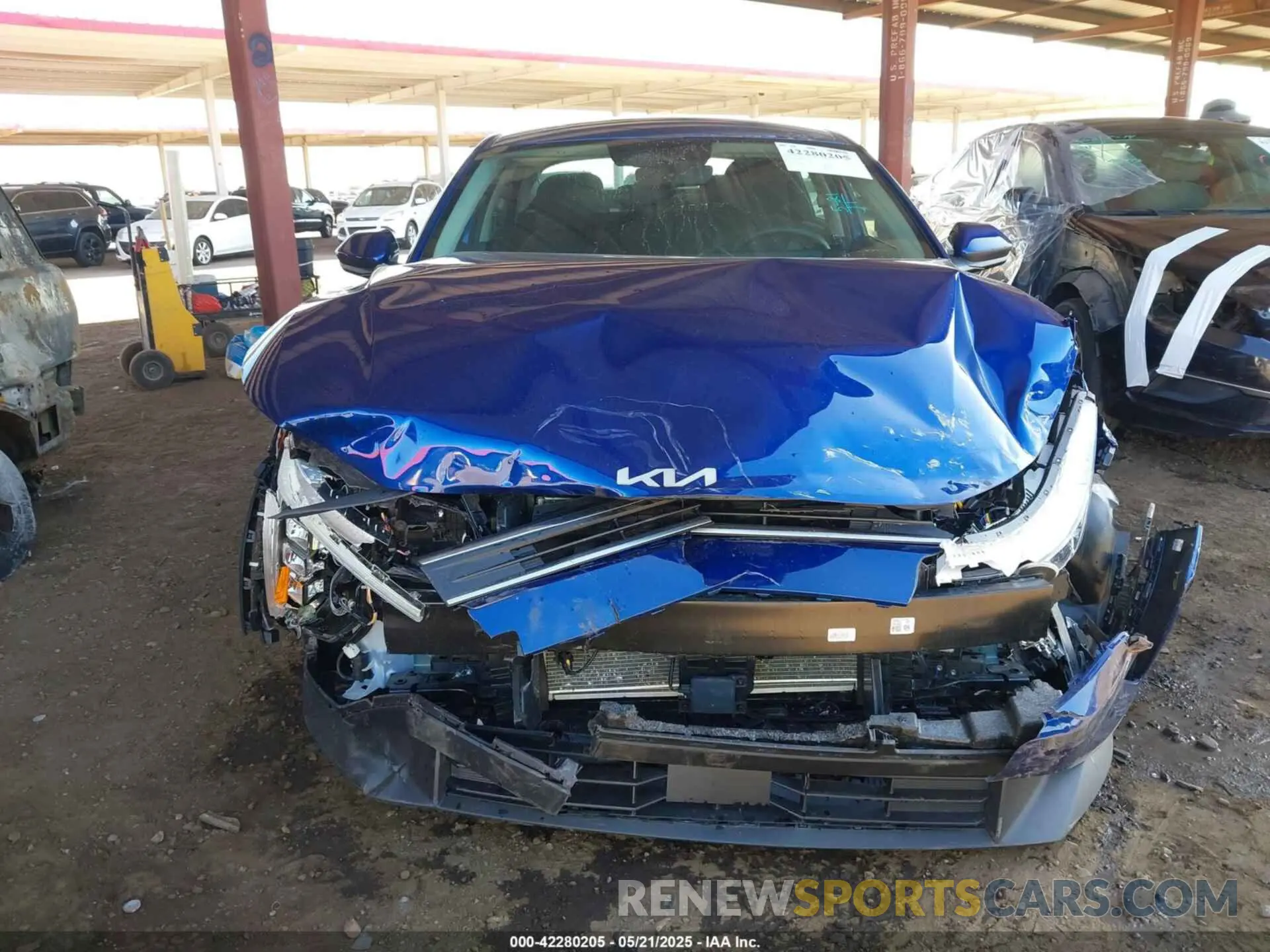 13 Photograph of a damaged car 3KPFT4DE9SE084702 KIA K4 2025