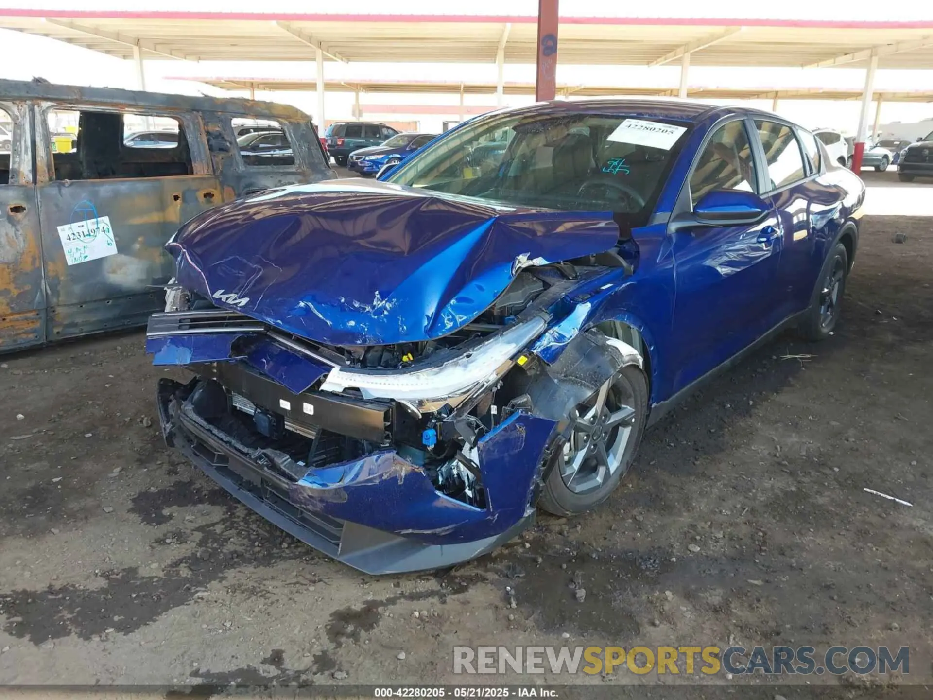 2 Photograph of a damaged car 3KPFT4DE9SE084702 KIA K4 2025