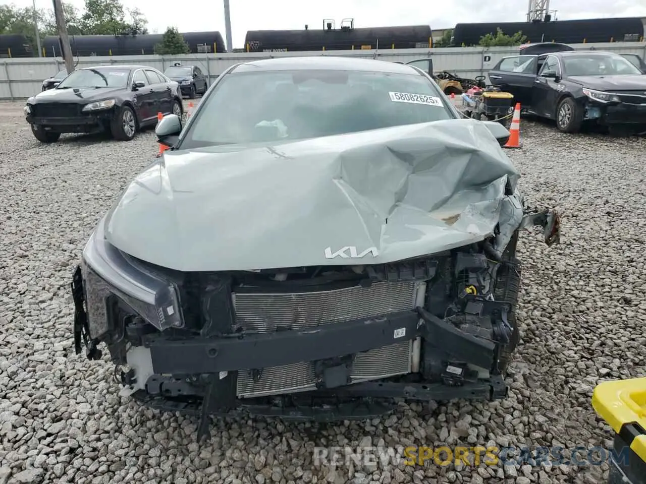 5 Photograph of a damaged car 3KPFU4DE3SE058934 KIA K4 EX 2025