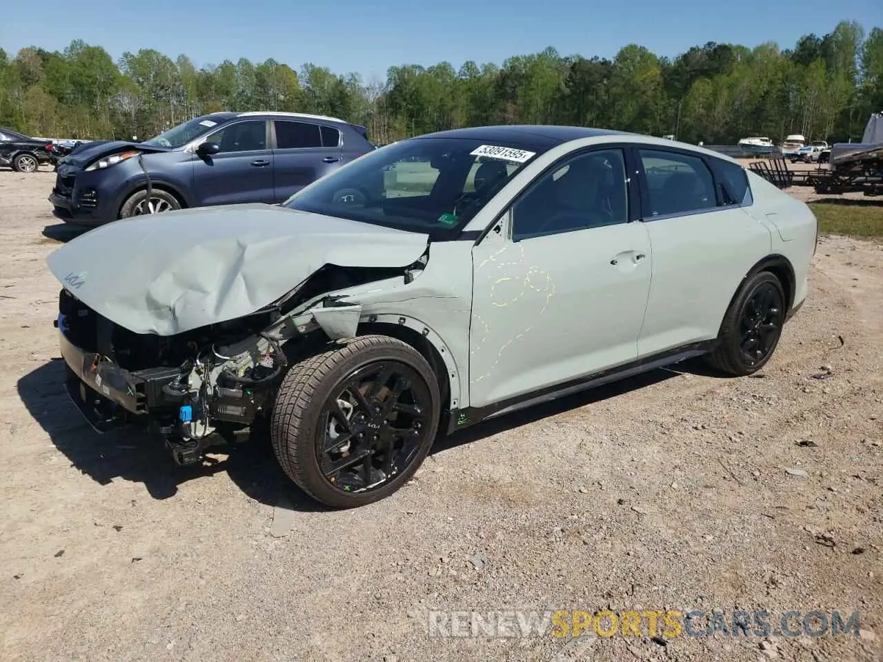 1 Photograph of a damaged car 3KPFW4DC7SE079990 KIA K4 GT-LINE 2025