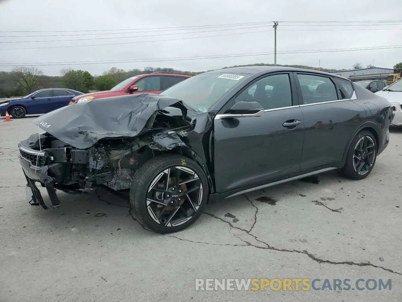 1 Photograph of a damaged car 3KPFW4DE4SE046656 KIA K4 GT LINE 2025