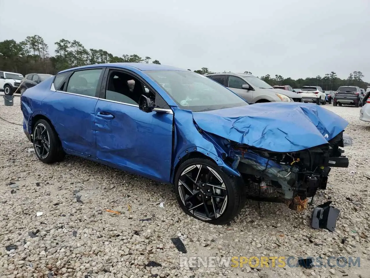 4 Photograph of a damaged car 3KPFW4DE5SE044107 KIA K4 GT LINE 2025