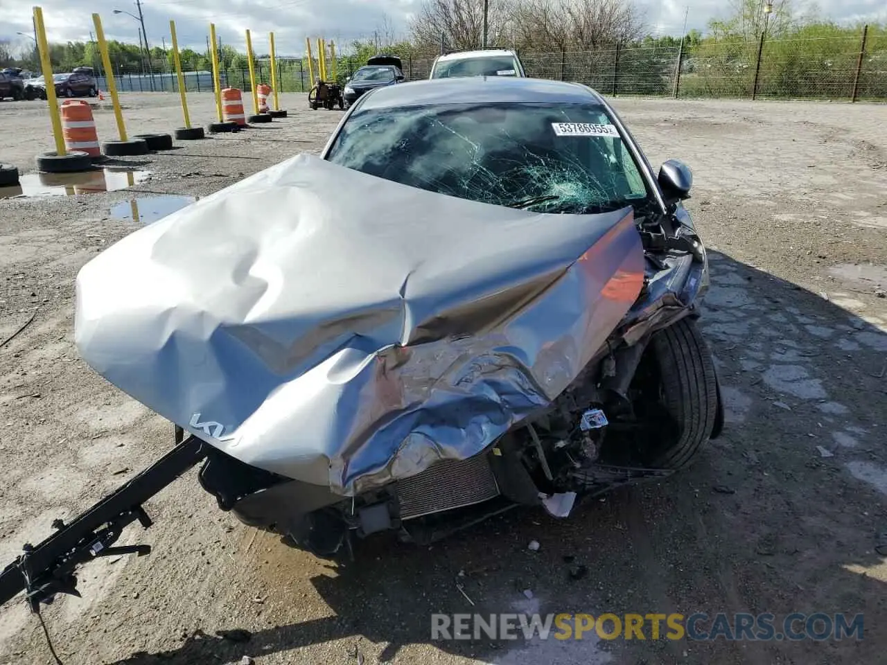 5 Photograph of a damaged car 3KPFT4DE1SE009329 KIA K4 LX 2025