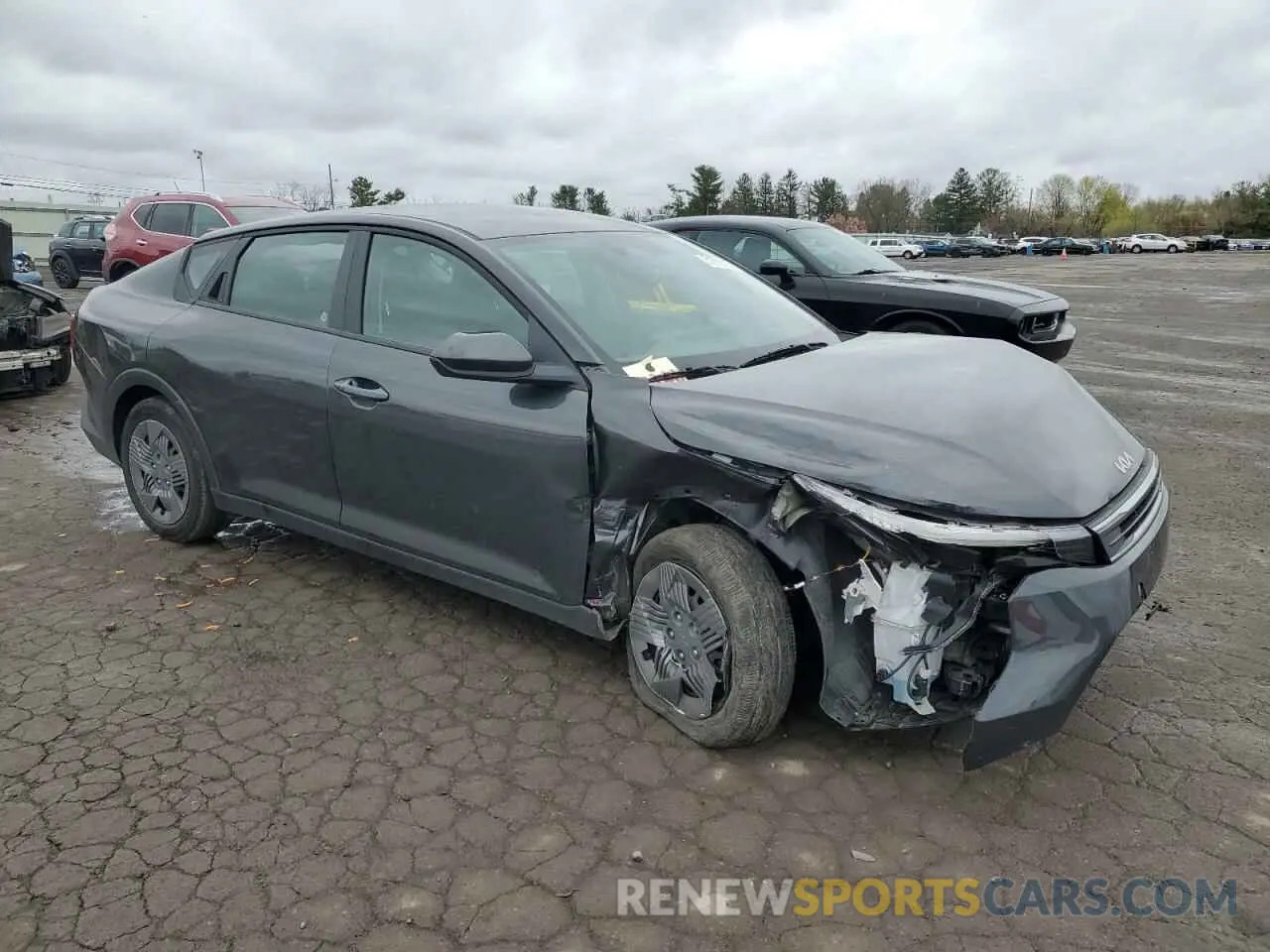 4 Photograph of a damaged car 3KPFT4DE1SE034117 KIA K4 LX 2025