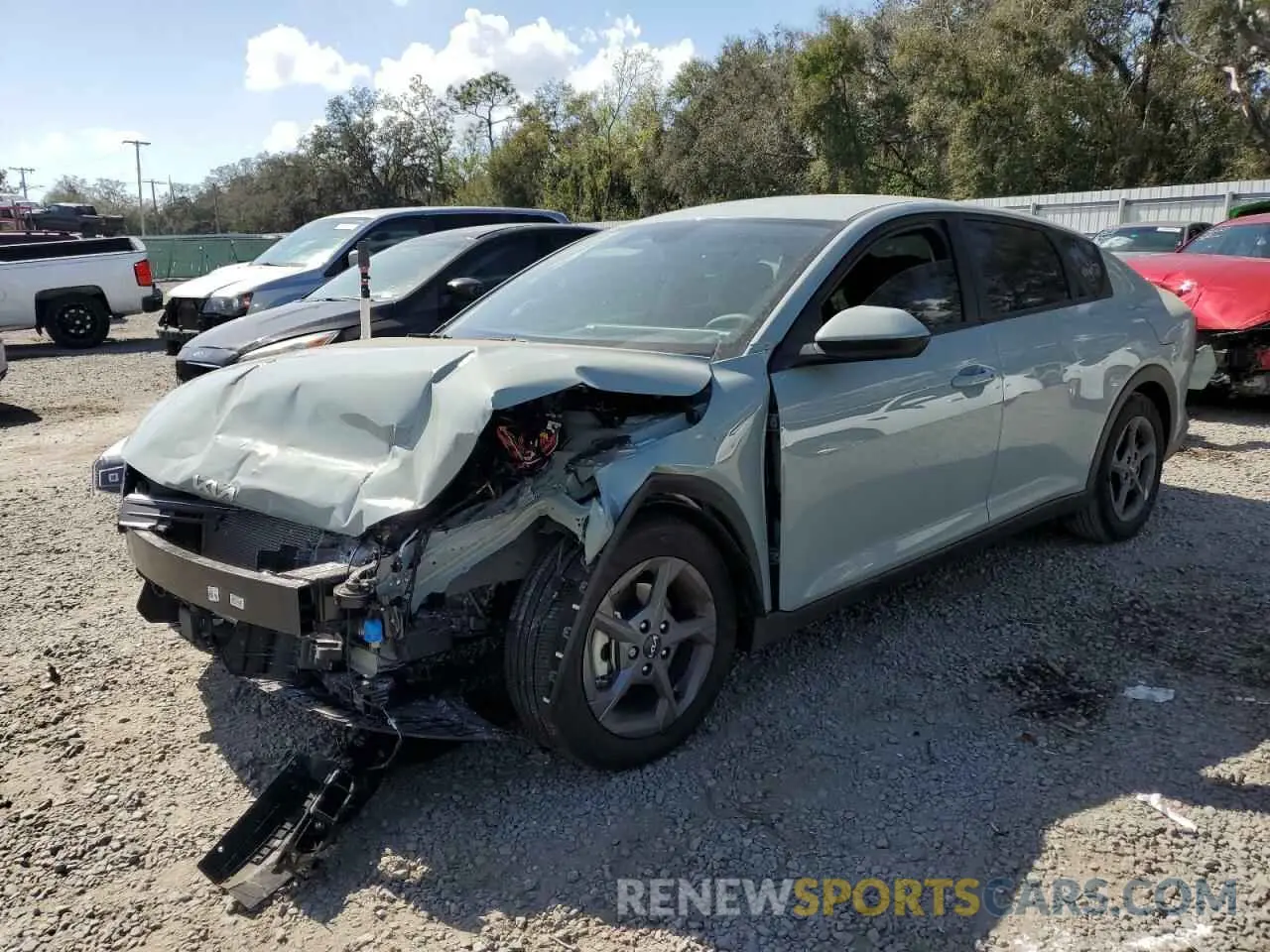 1 Photograph of a damaged car 3KPFT4DE1SE038751 KIA K4 LX 2025