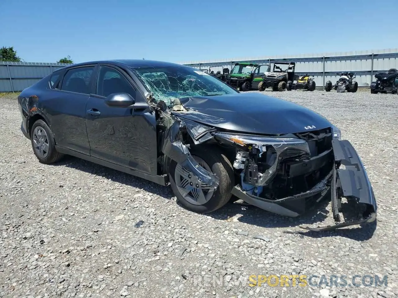 4 Photograph of a damaged car 3KPFT4DE4SE021538 KIA K4 LX 2025