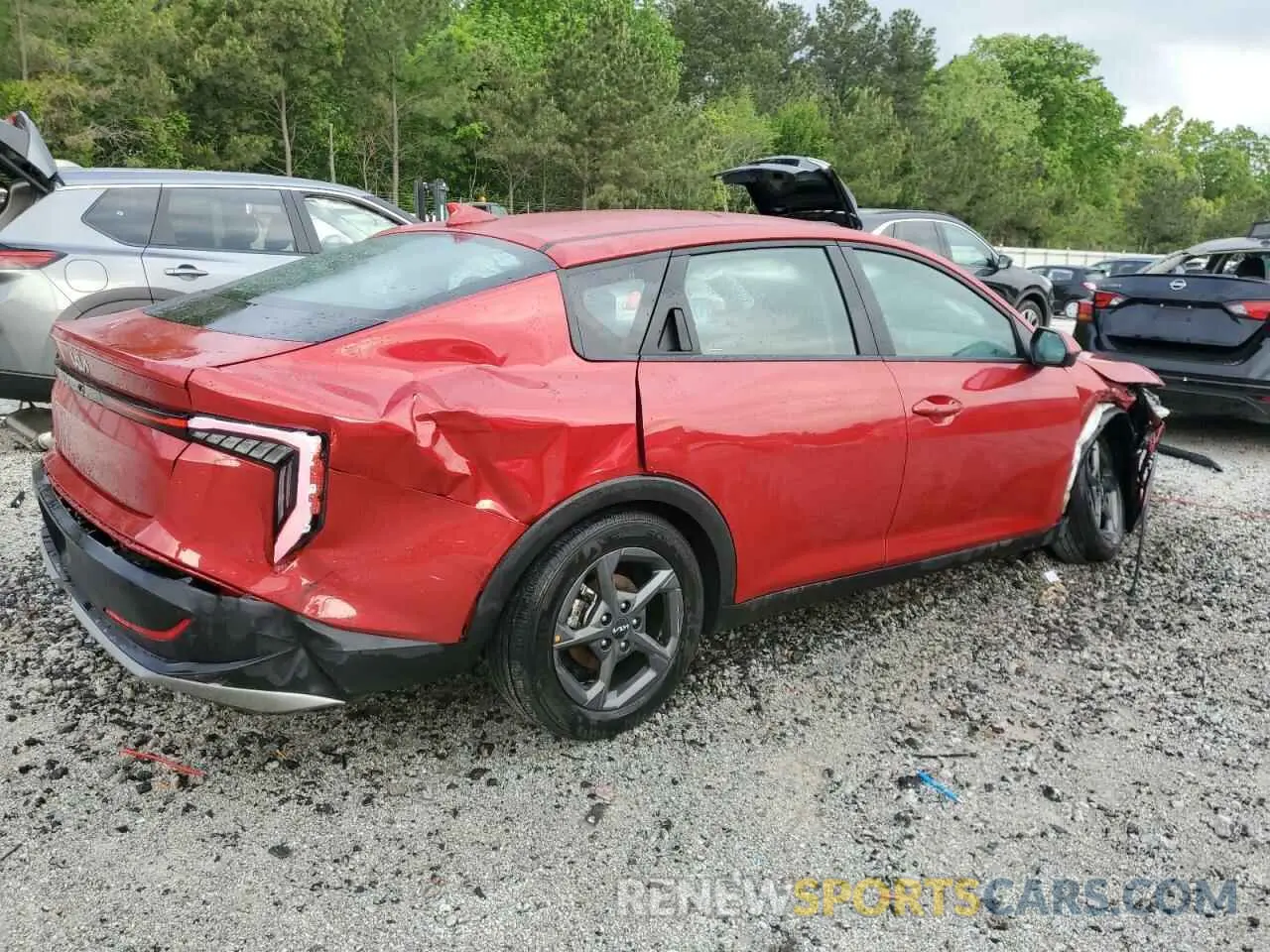 3 Photograph of a damaged car 3KPFT4DE7SE006743 KIA K4 LX 2025