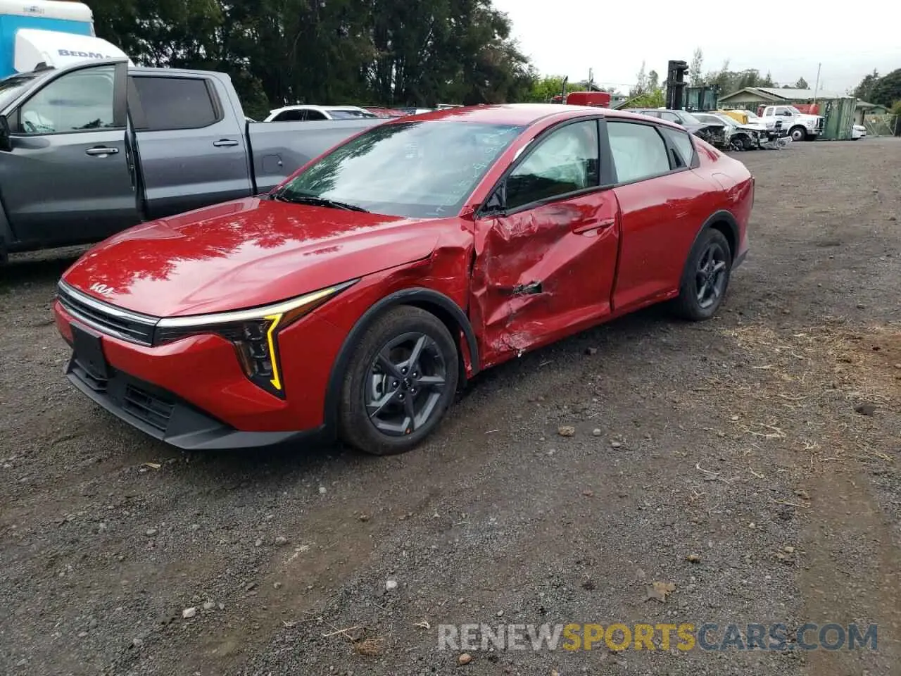 1 Photograph of a damaged car 3KPFT4DE7SE089249 KIA K4 LX 2025