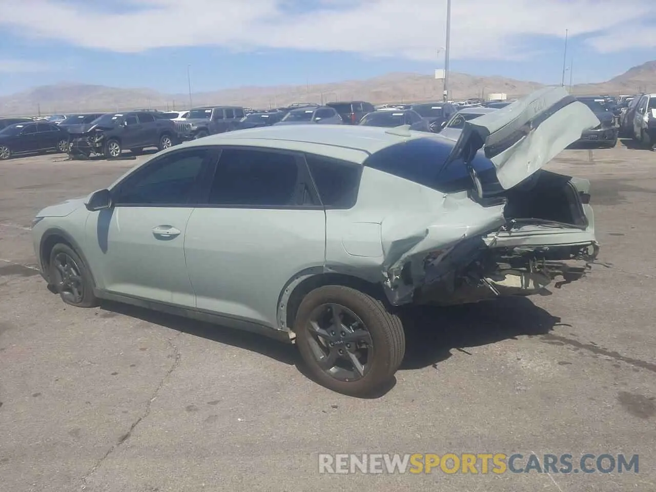 2 Photograph of a damaged car 3KPFT4DE8SE085470 KIA K4 LX 2025