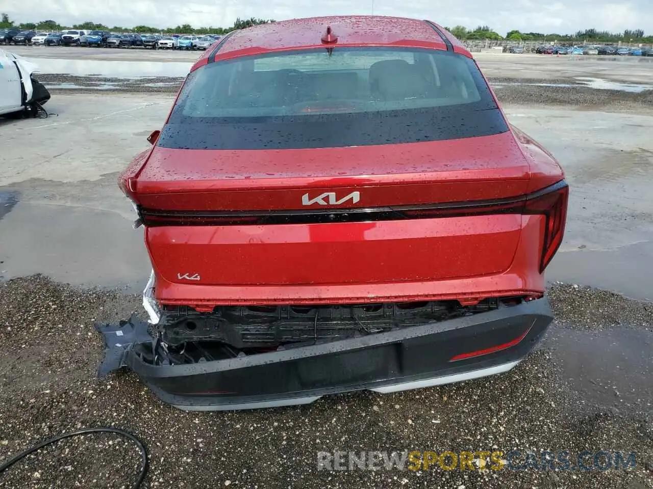 6 Photograph of a damaged car 3KPFT4DE9SE040859 KIA K4 LX 2025