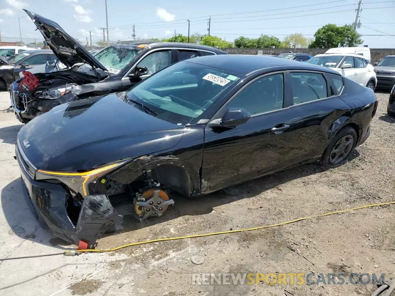 1 Photograph of a damaged car 3KPFT4DE9SE054423 KIA K4 LX 2025