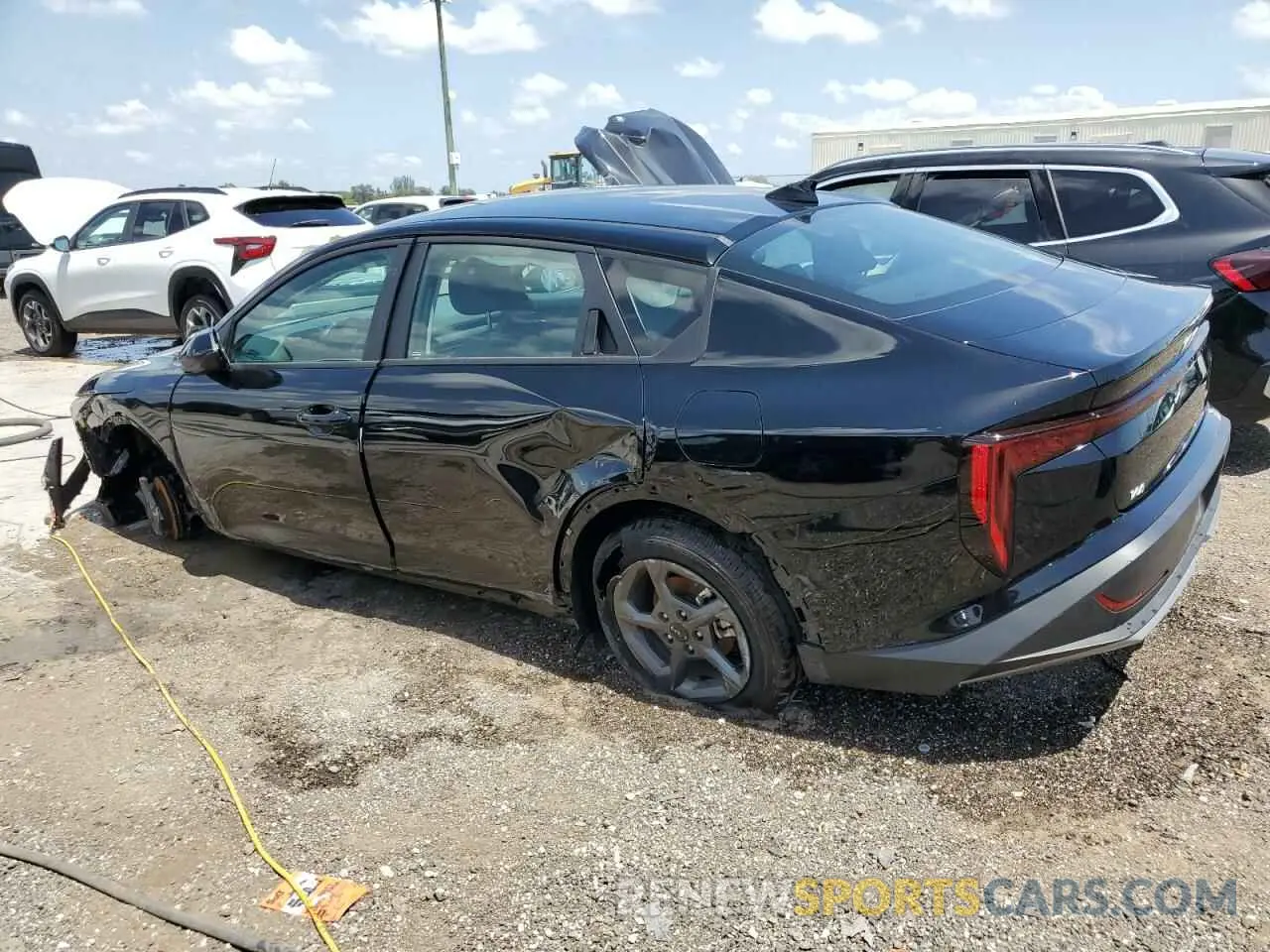 2 Photograph of a damaged car 3KPFT4DE9SE054423 KIA K4 LX 2025