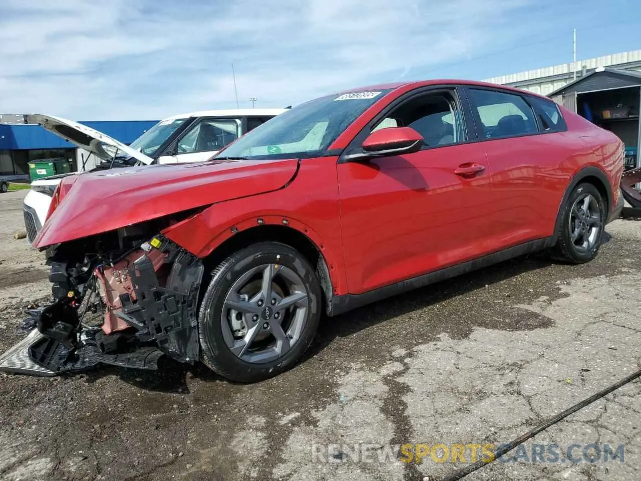 1 Photograph of a damaged car 3KPFT4DE9SE105533 KIA K4 LX 2025