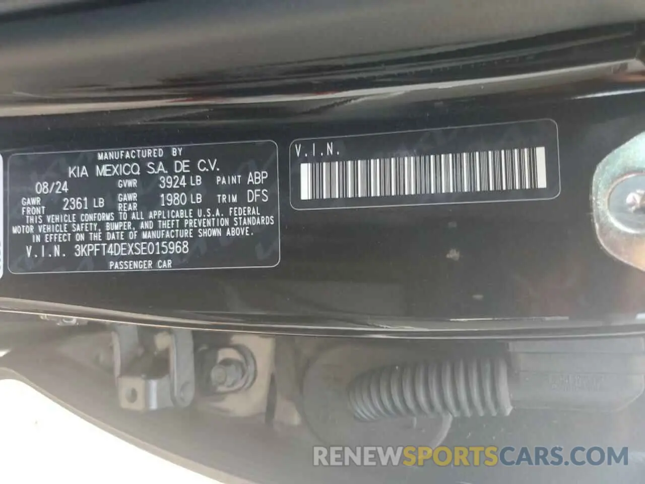 13 Фотография поврежденного автомобиля 3KPFT4DEXSE015968 KIA K4 LX 2025