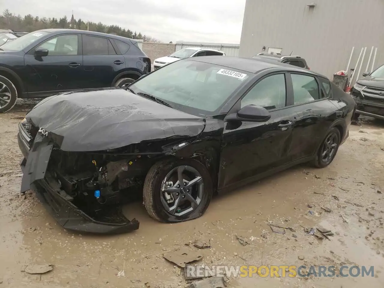 1 Photograph of a damaged car 3KPFT4DEXSE030454 KIA K4 LX 2025