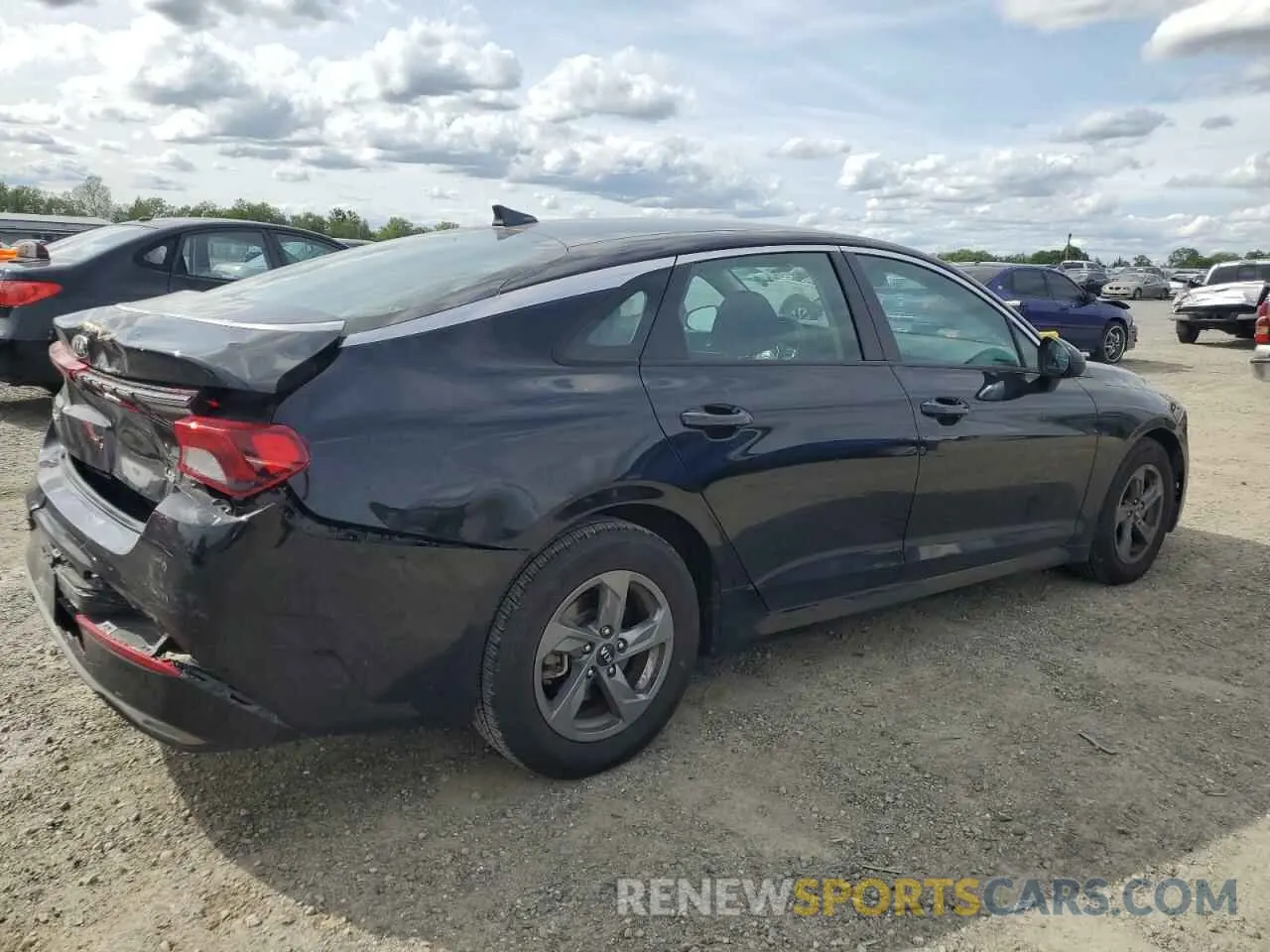 3 Photograph of a damaged car 5XXG14J20MG013192 KIA K5 2021