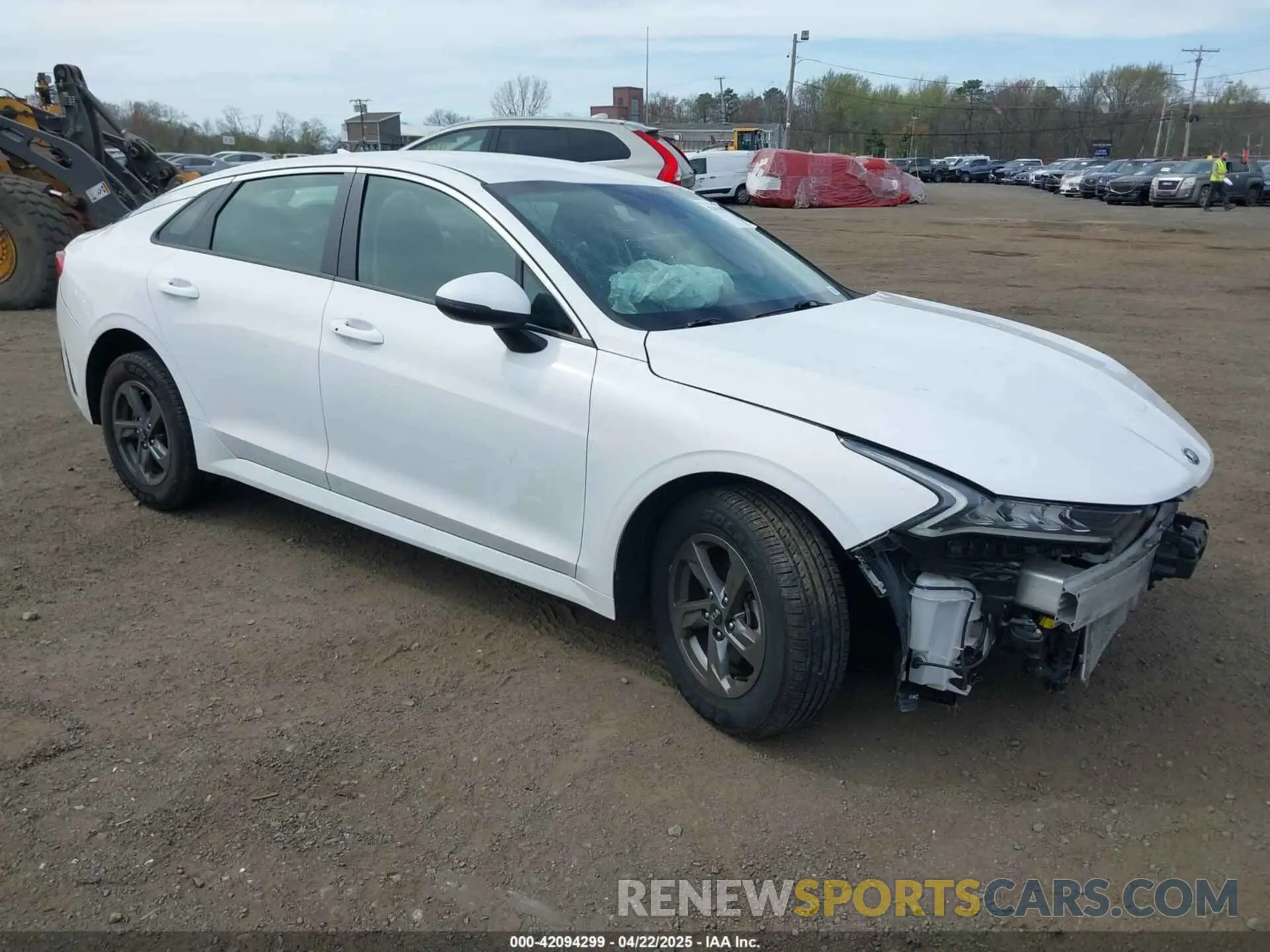 1 Photograph of a damaged car 5XXG14J20MG072727 KIA K5 2021