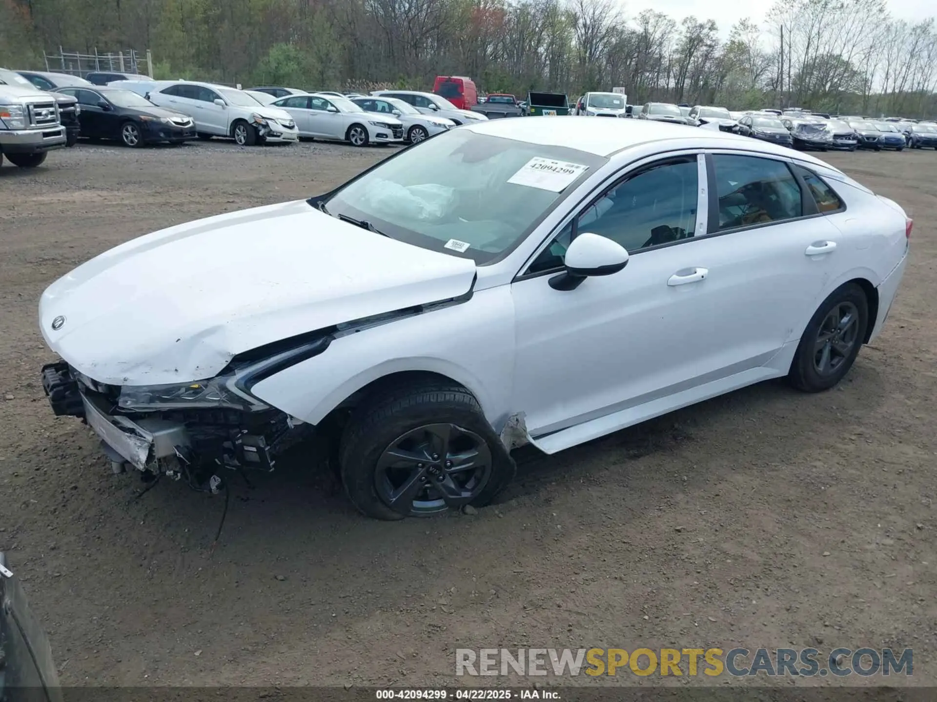 2 Photograph of a damaged car 5XXG14J20MG072727 KIA K5 2021